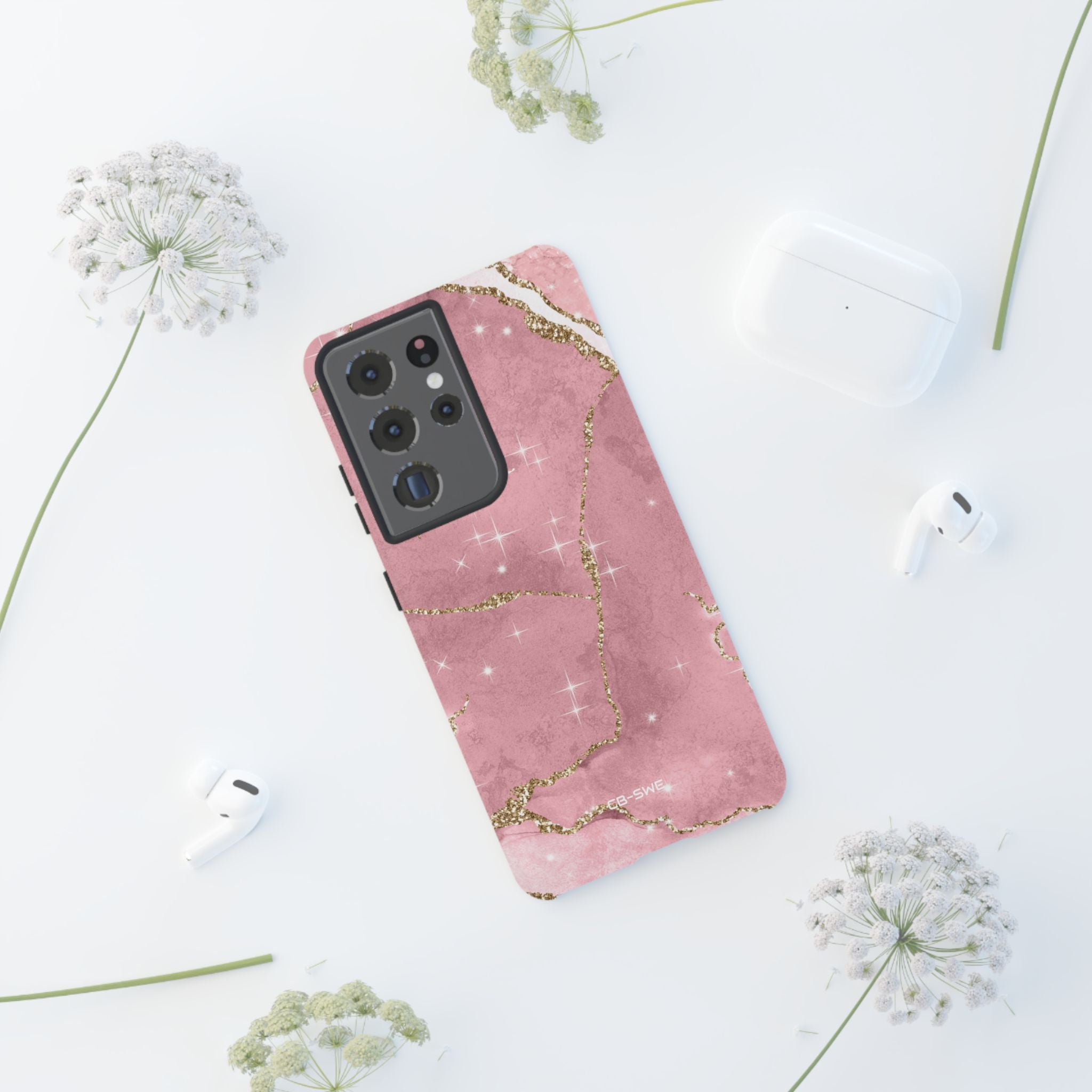 Pink Marble Luxe - Samsung Case