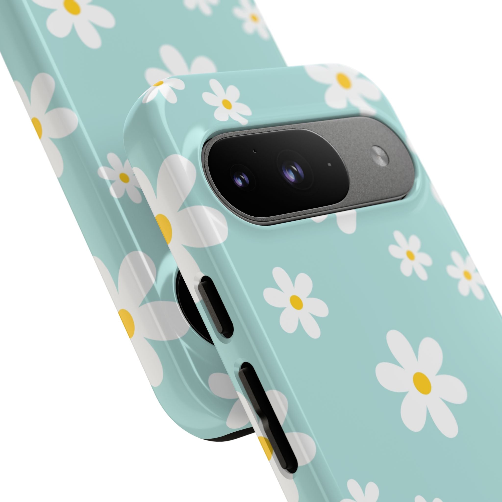 Daisies On Blue - Google Pixel Case