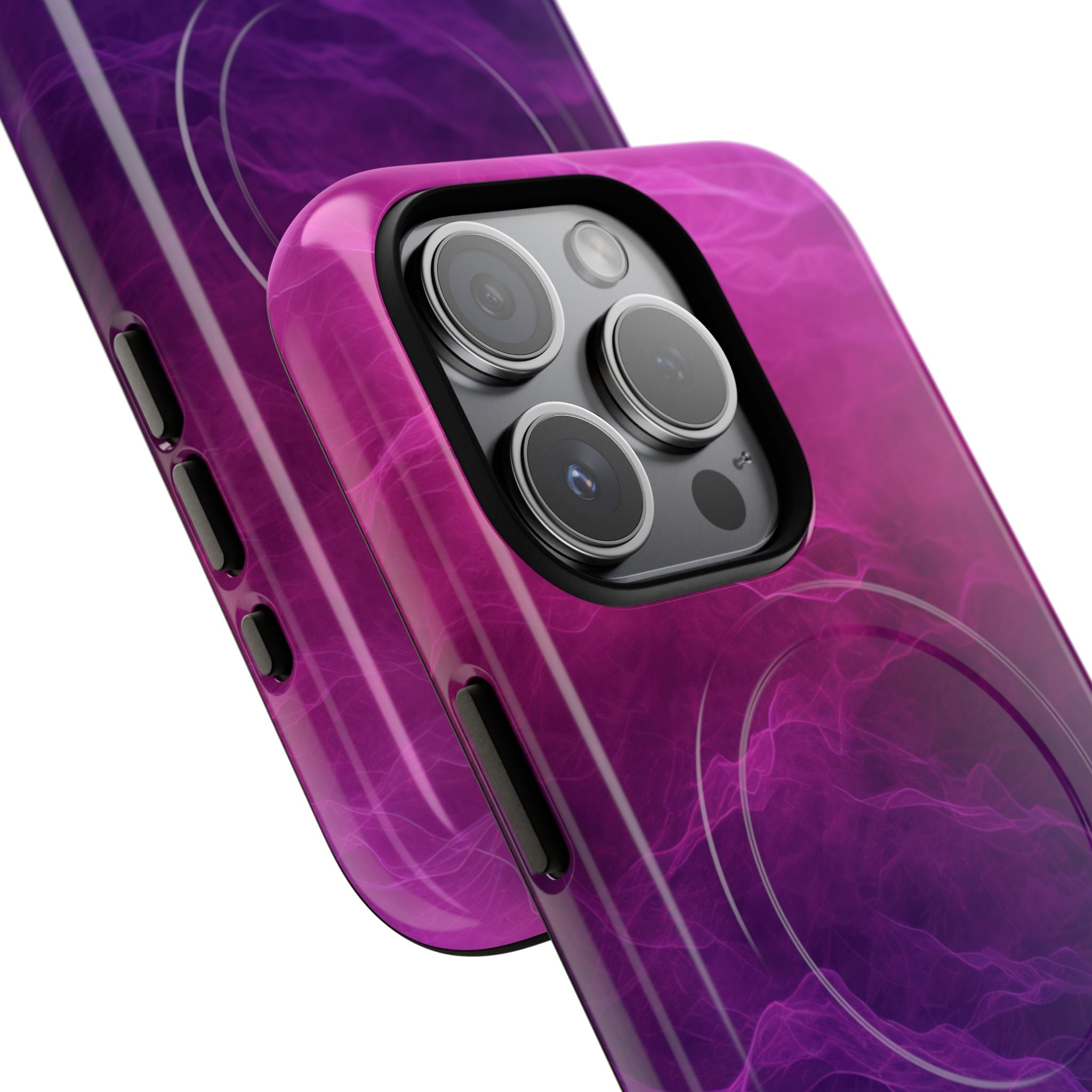 Violet Dream Currents iPhone 15 - Tough+