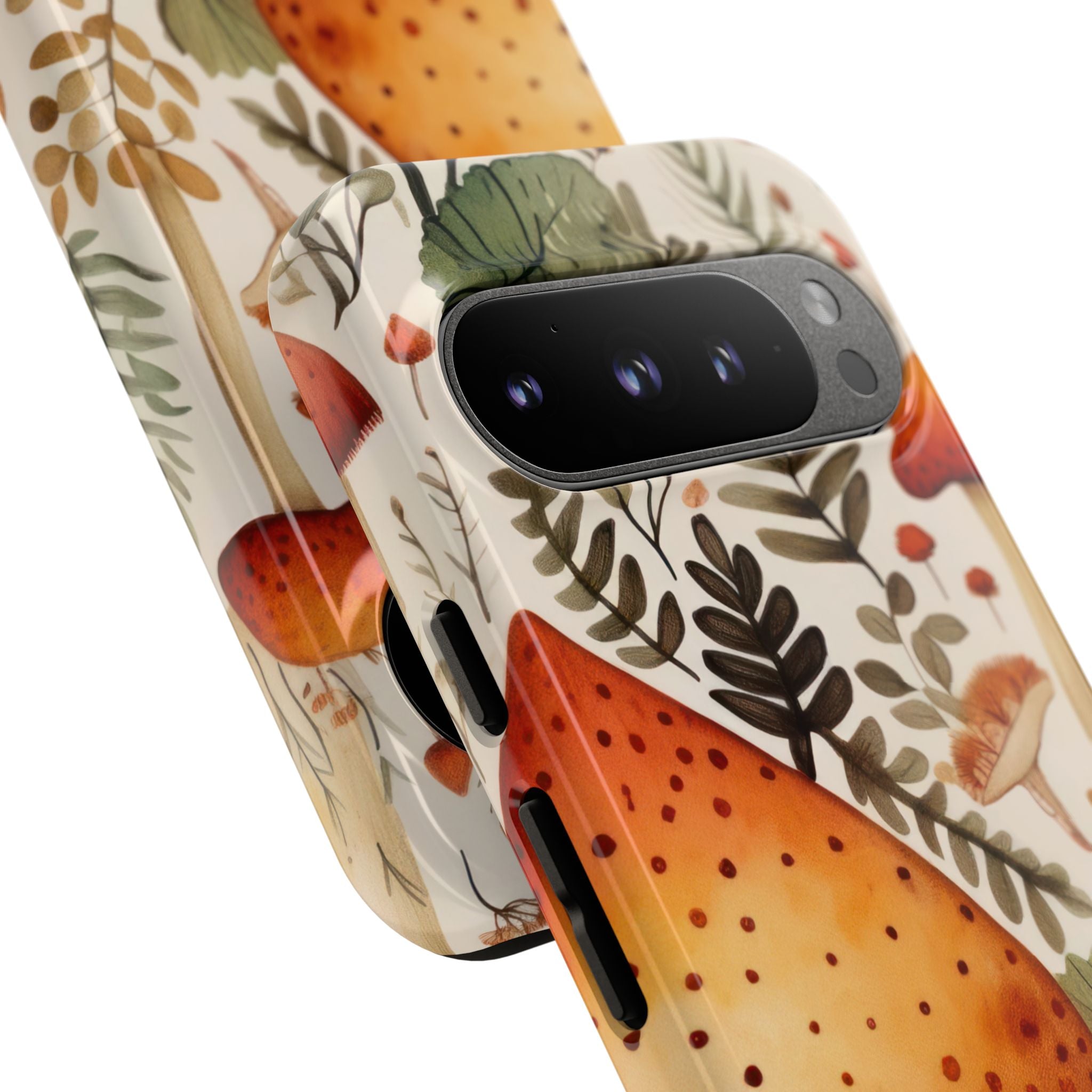 Mushrooms Sprout Cheerfully - Google Pixel Case