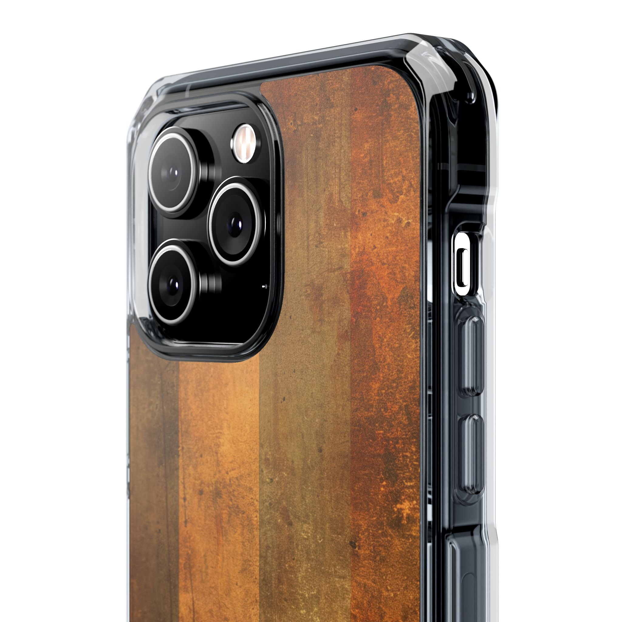 Rustic Striped Texture iPhone 14 - Impact Clear+