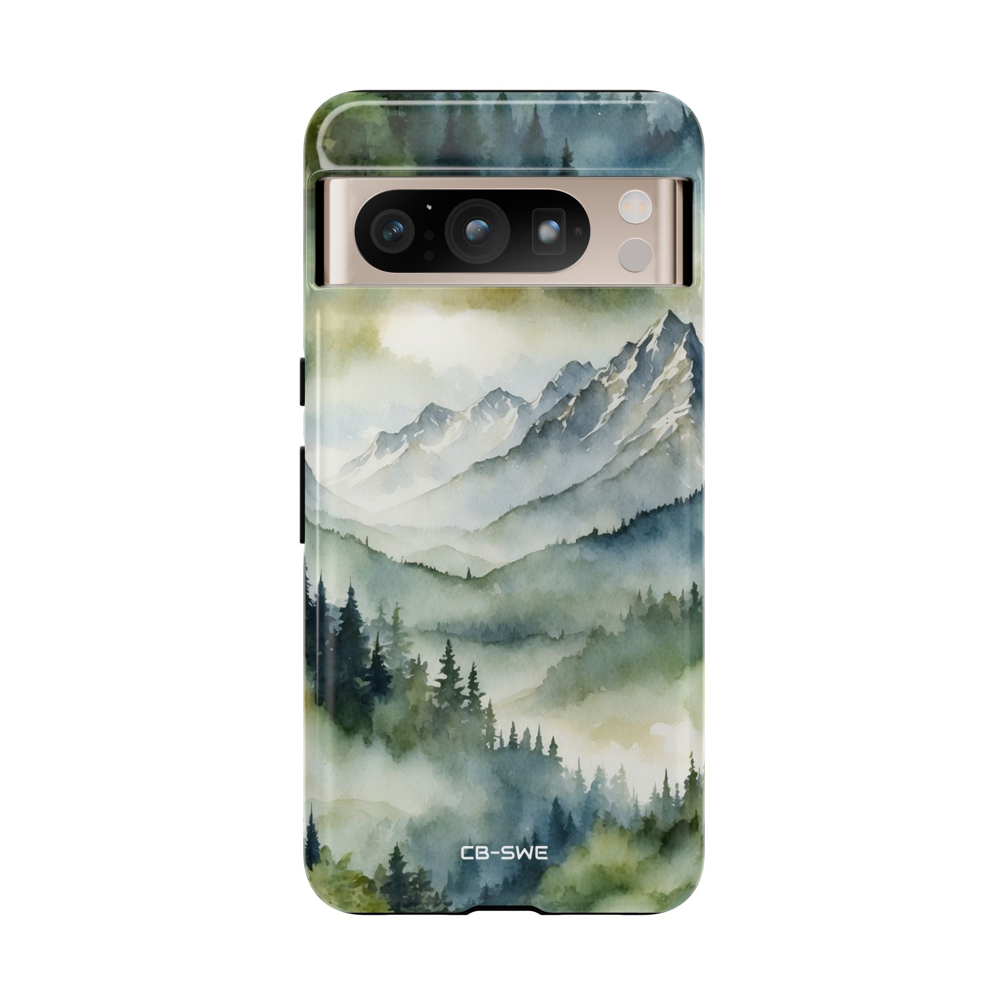 Misty Peaks Emerge - Google Pixel Case