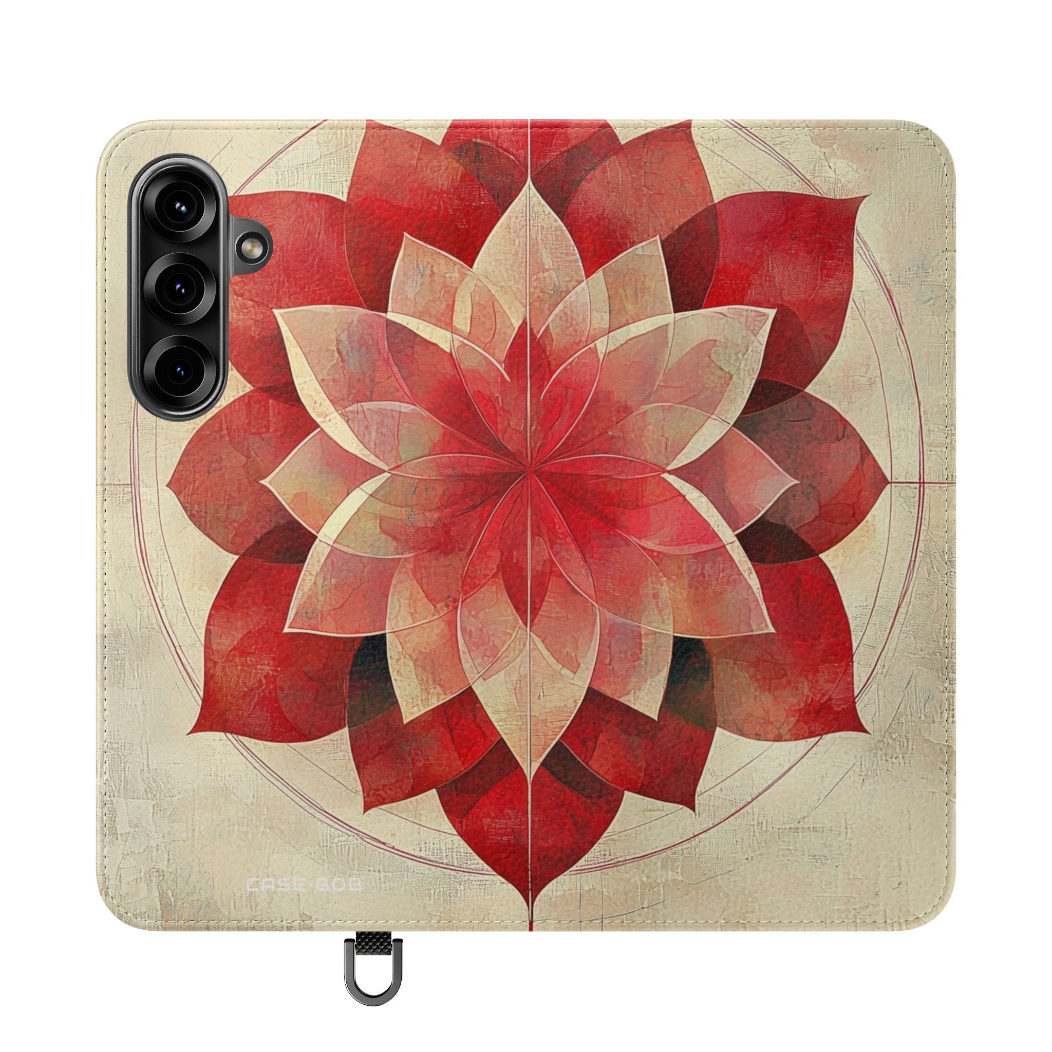Crimson Bloom - Samsung S25+ Case - Lompakko