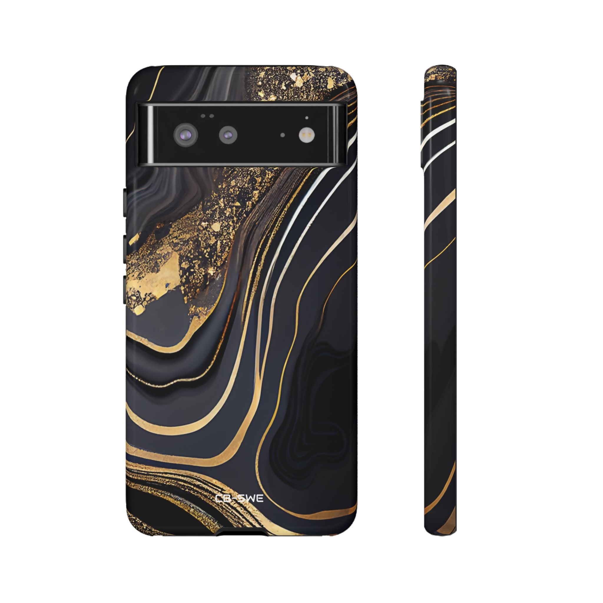 Elegant Gold Streams - Google Pixel Case