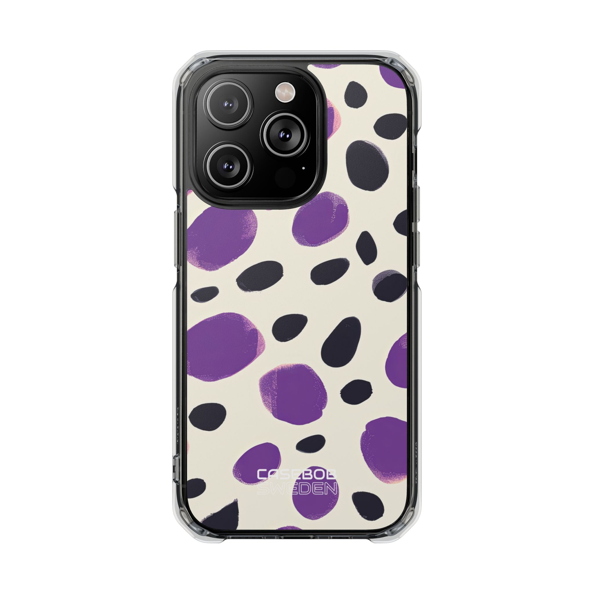 Purple Pebble Dance iPhone 14 - Impact Clear+