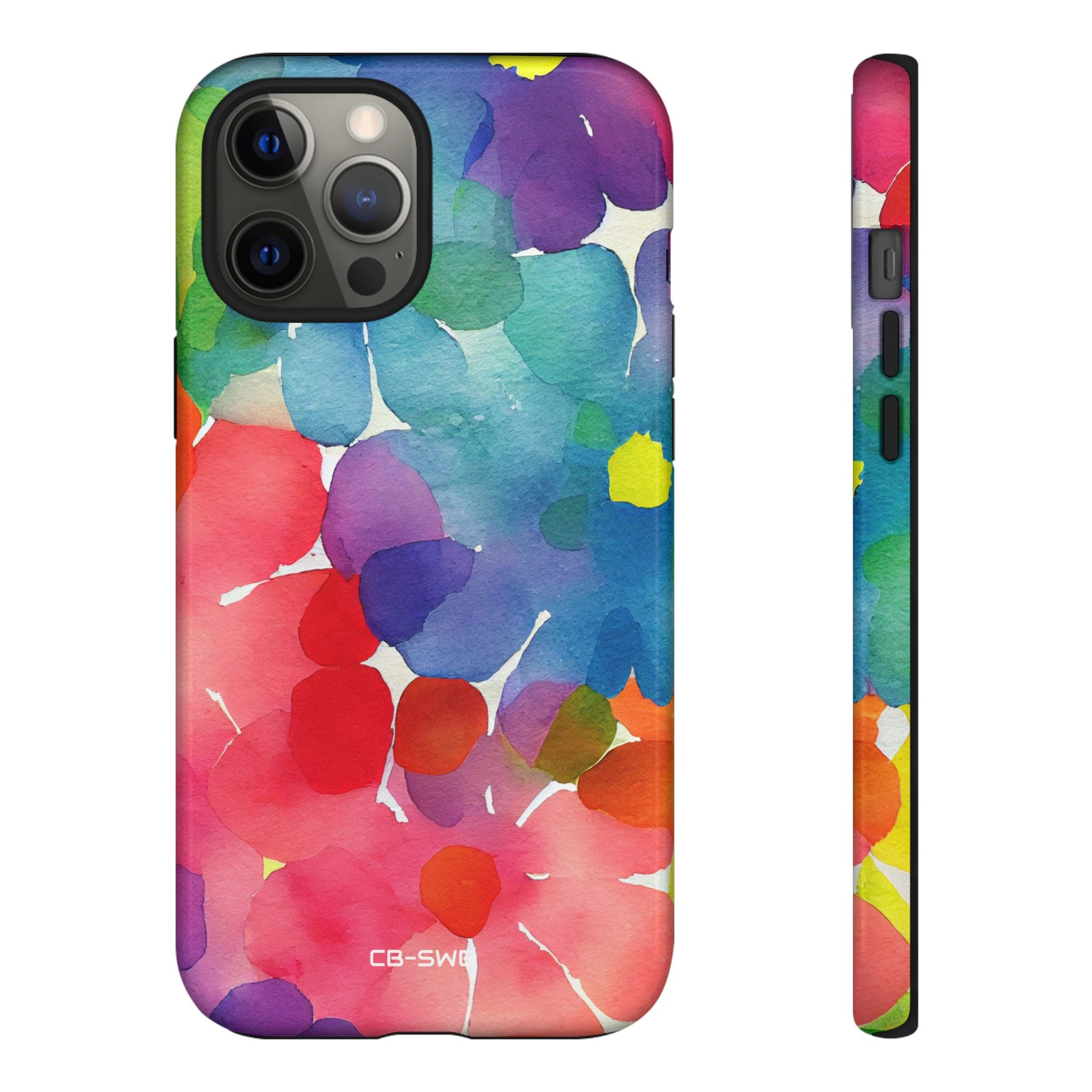 Fluid Color Petals - iPhone Case