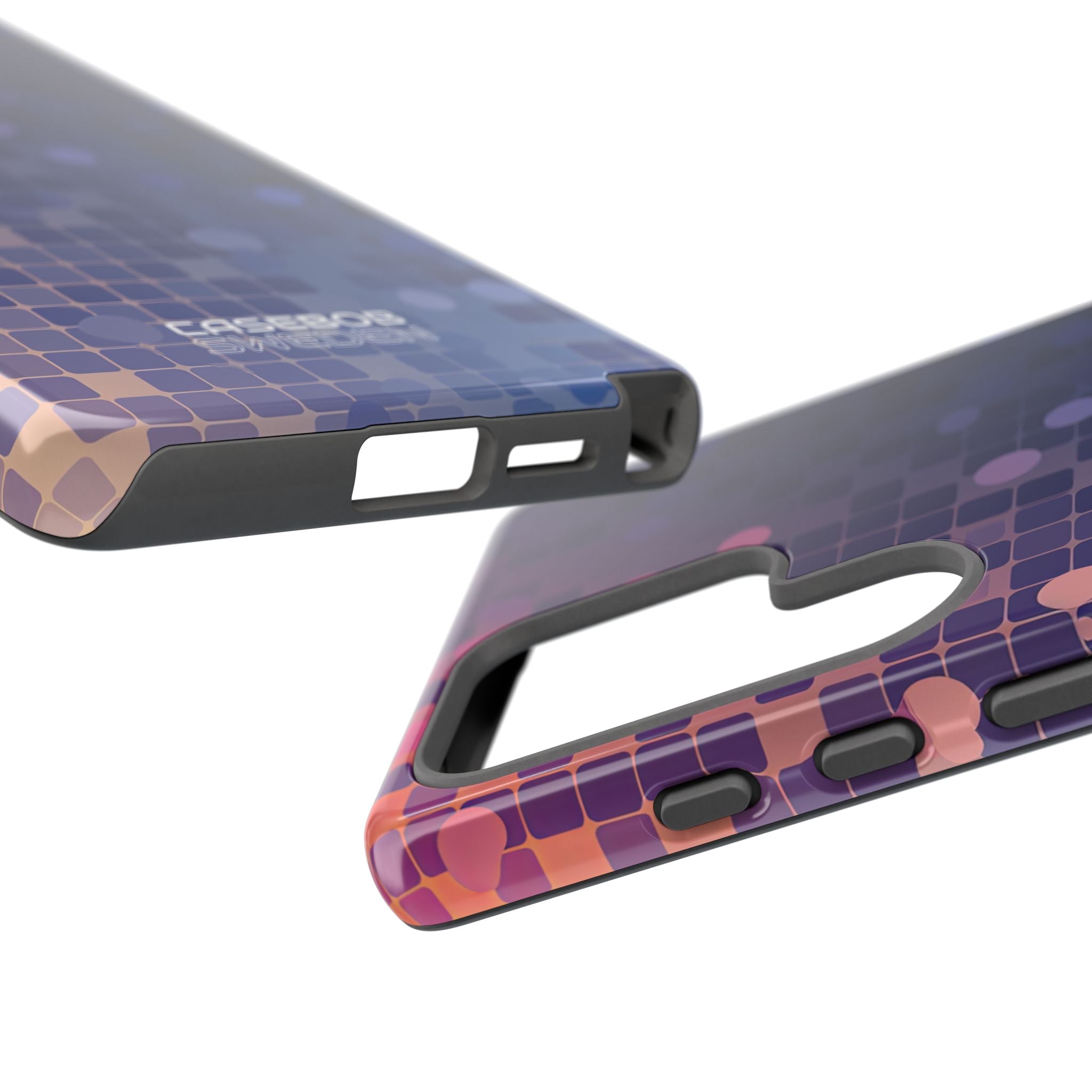 Levendige Pixel Bloom Samsung S25 - Tough