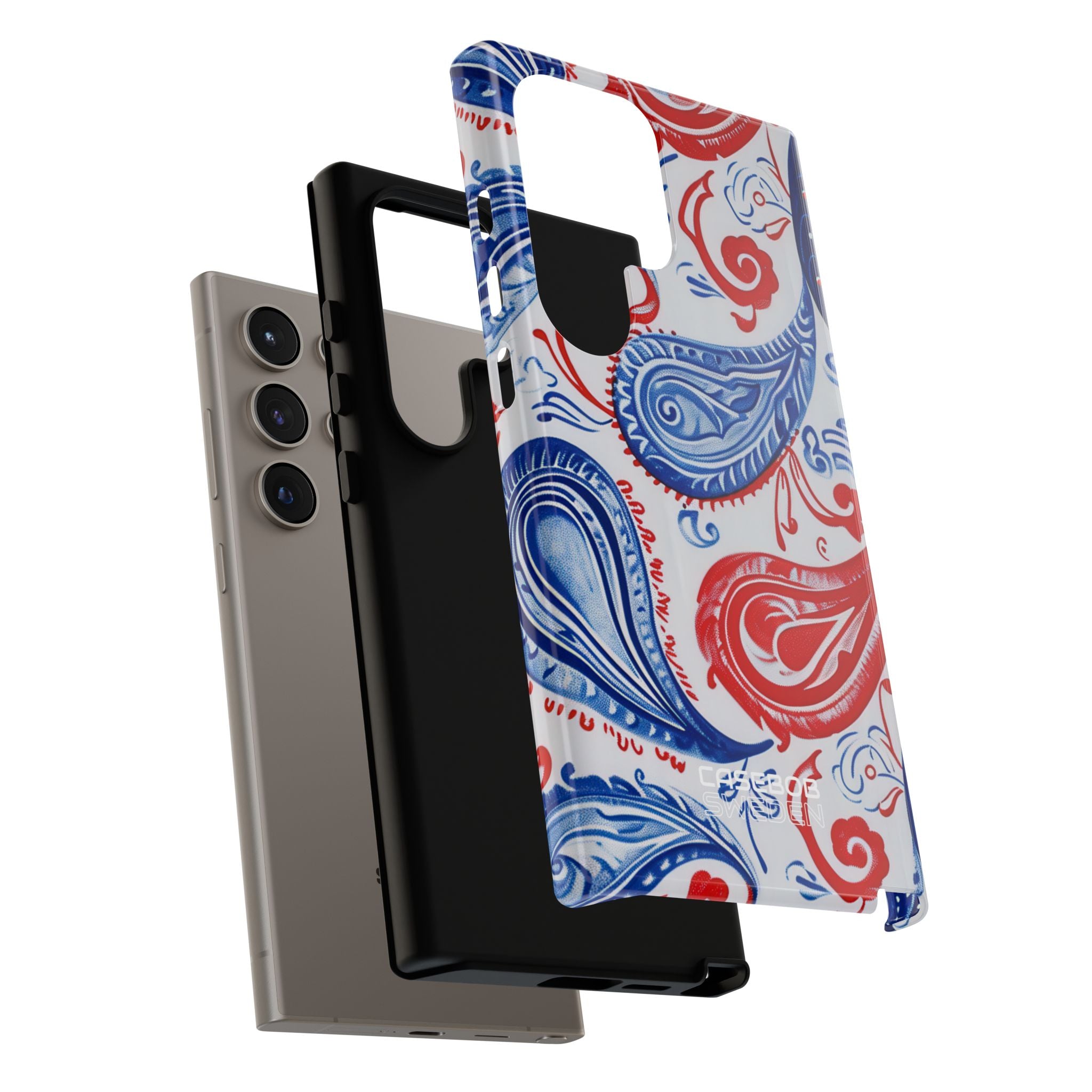 Vibrant Paisley Swirls Samsung S24 - Tough