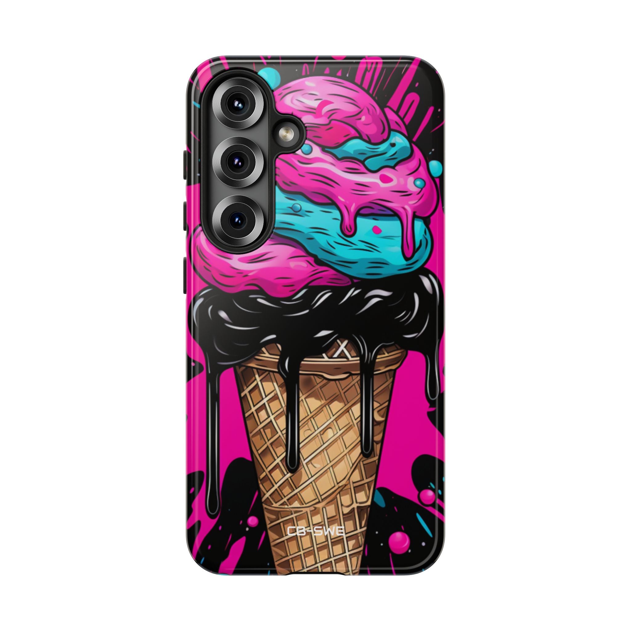 Neon Ice Cream Burst - Samsung Case