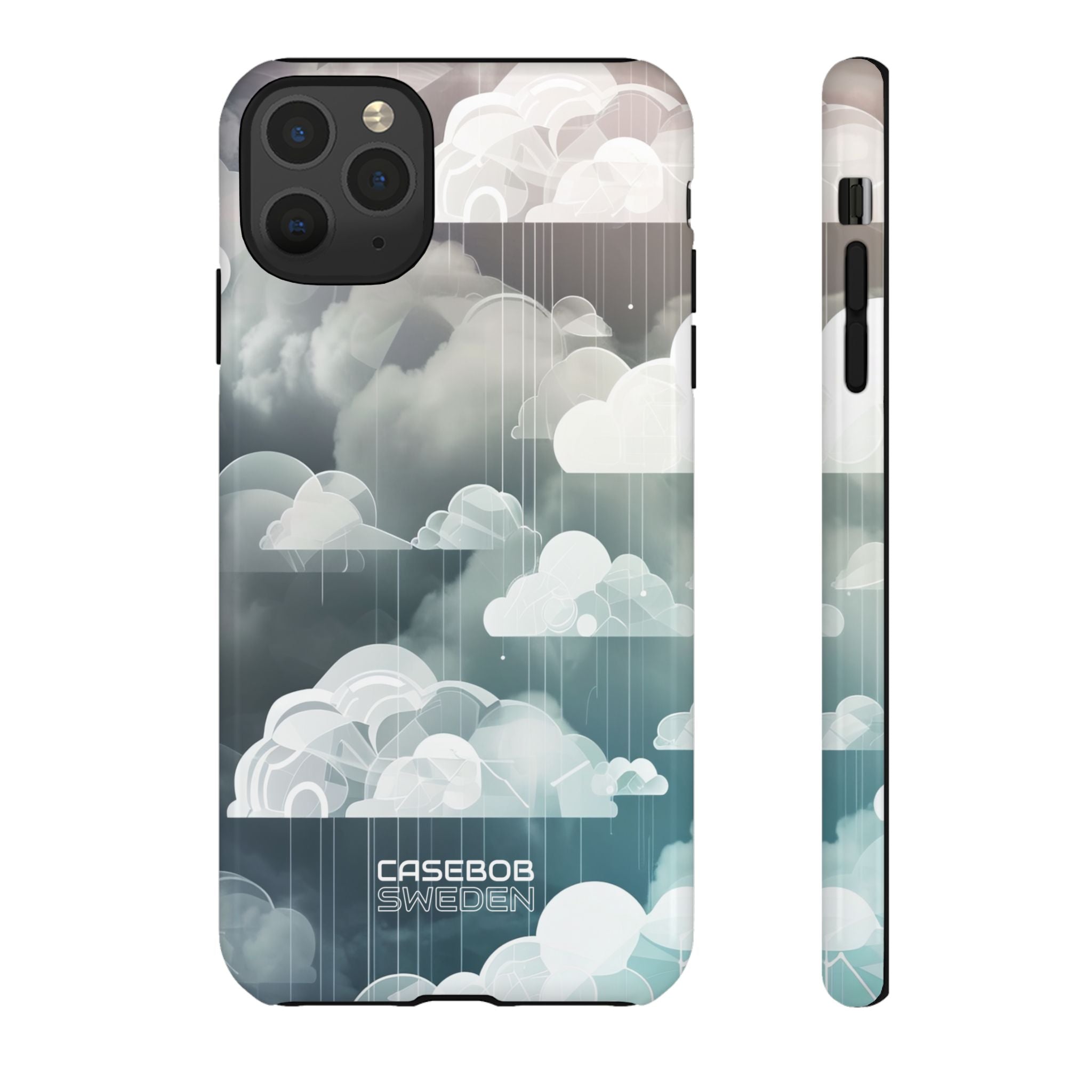 Silver Dream Clouds iPhone 11 - Tough