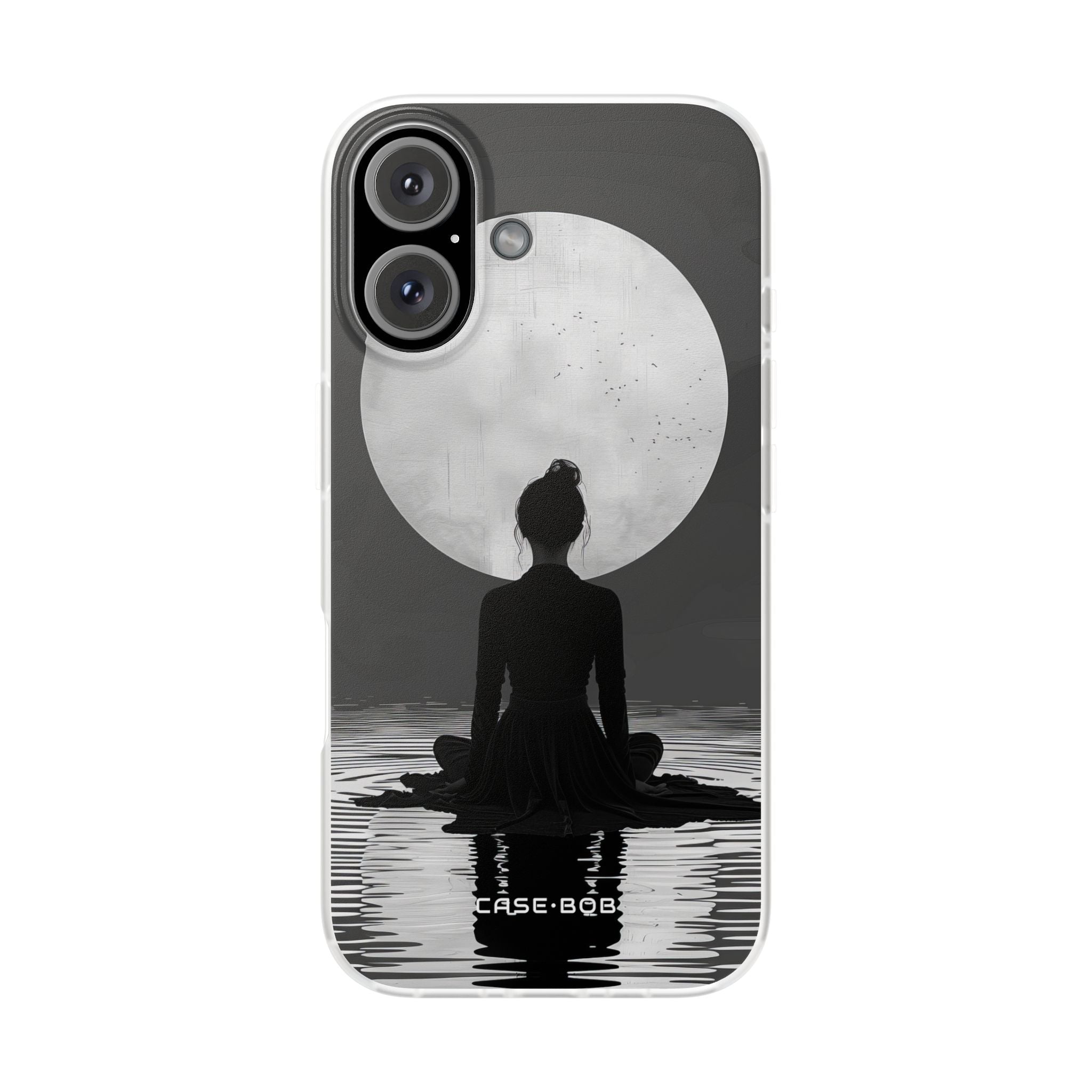 Silhouette Moonlight iPhone 16 Case - Soft