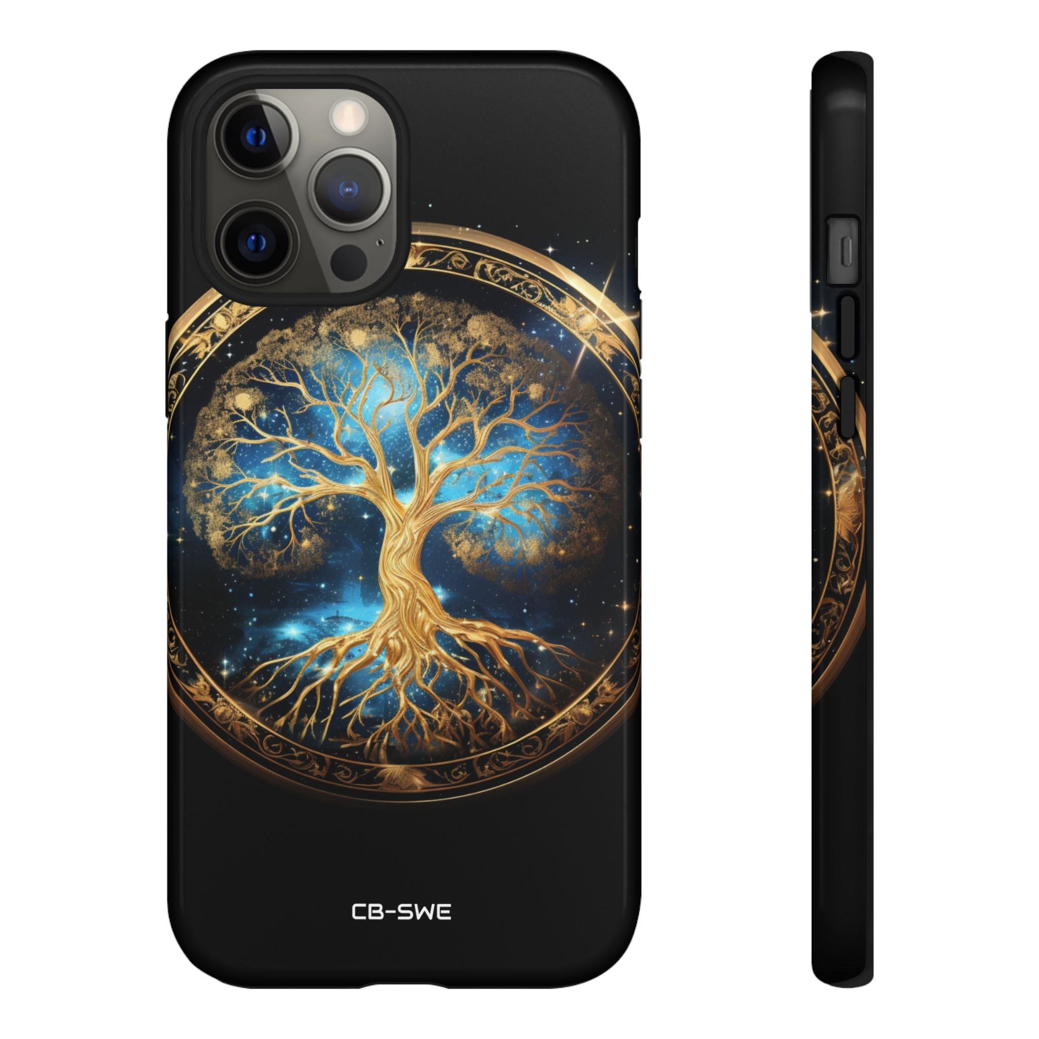 Cosmic Tree Radiance - iPhone Case