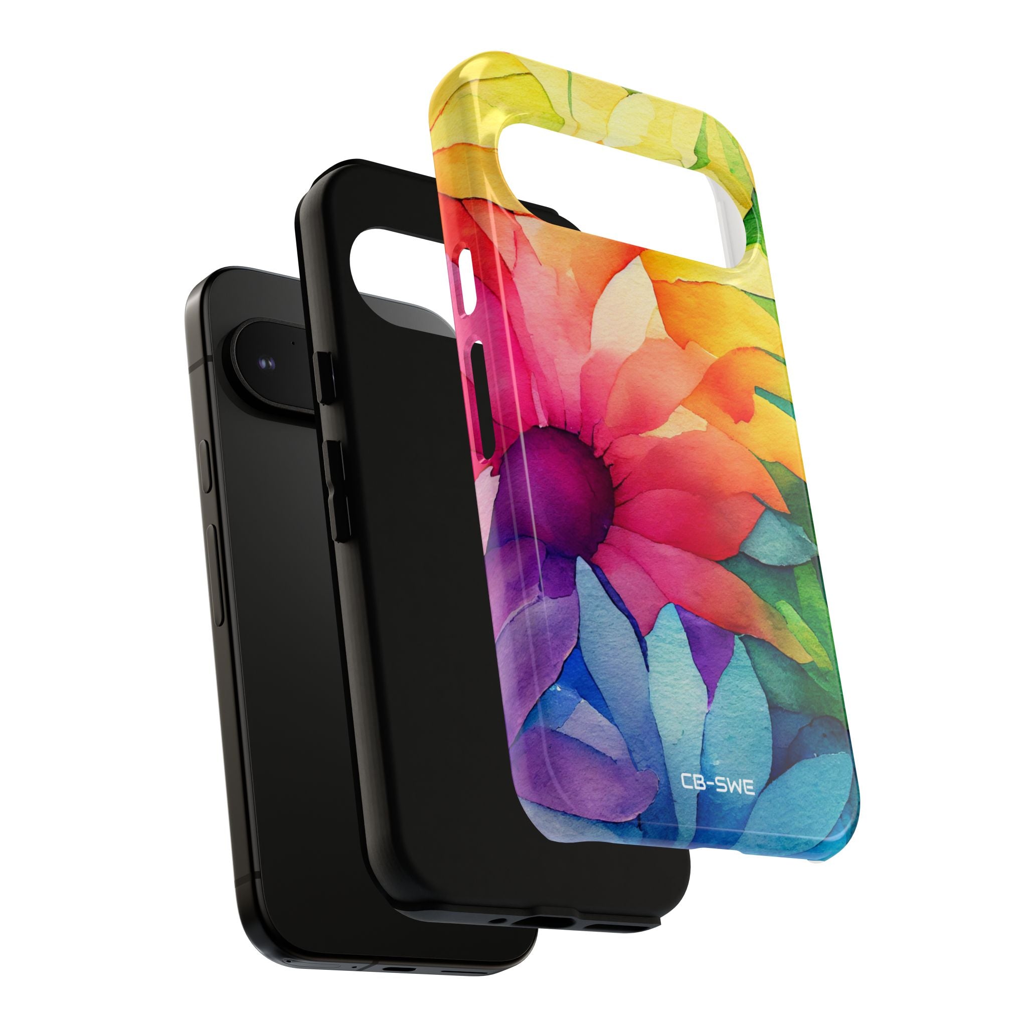 Vibrant Floral Symphony - Google Pixel Case