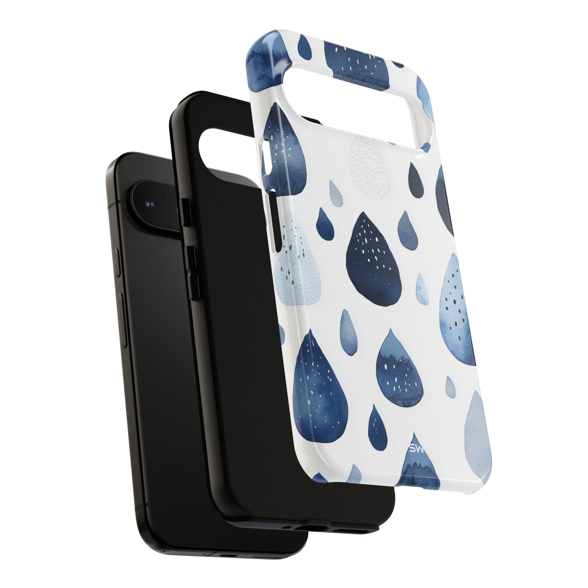 Droplets Flow Softly - Google Pixel Case