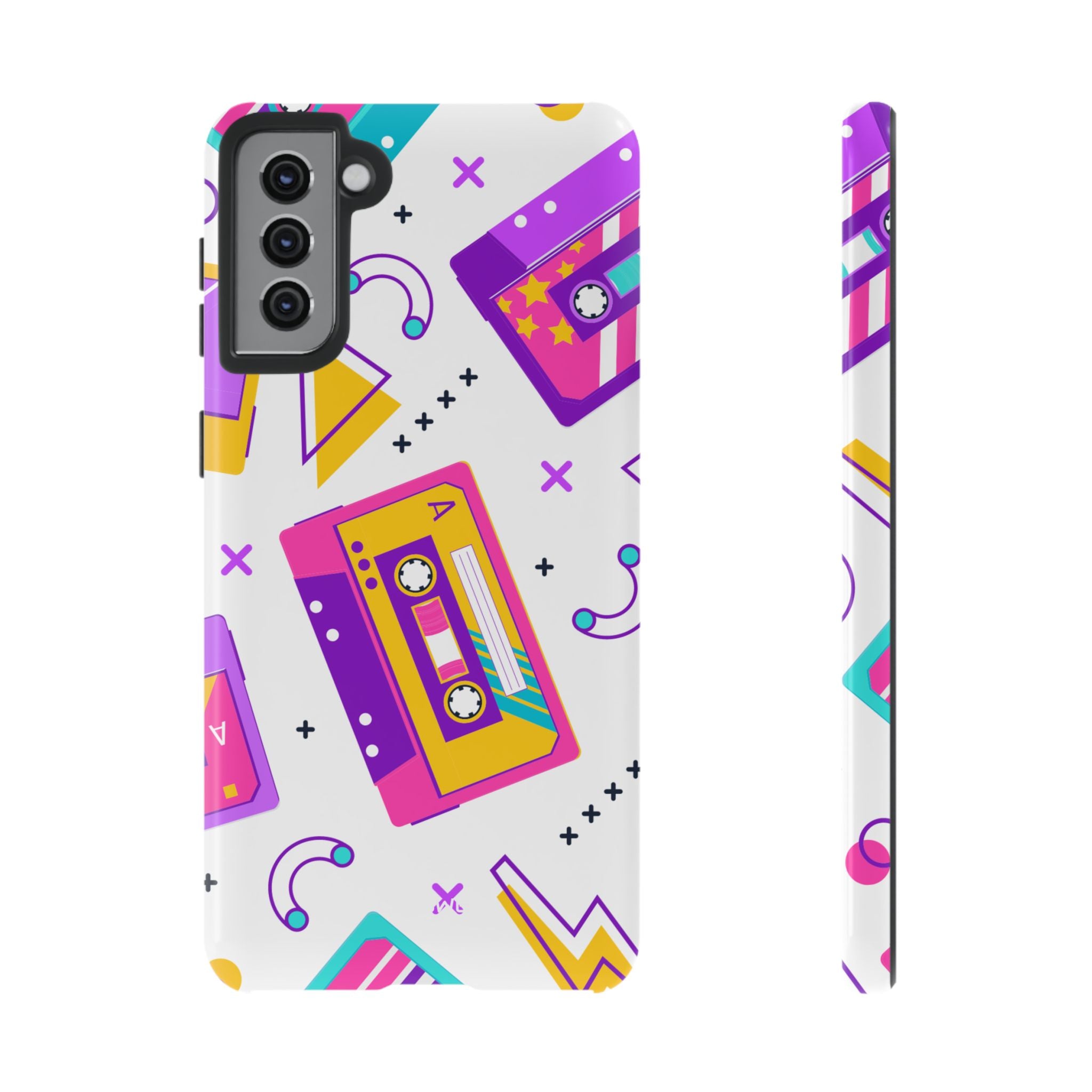 Retro Cassette Chaos - Samsung Case
