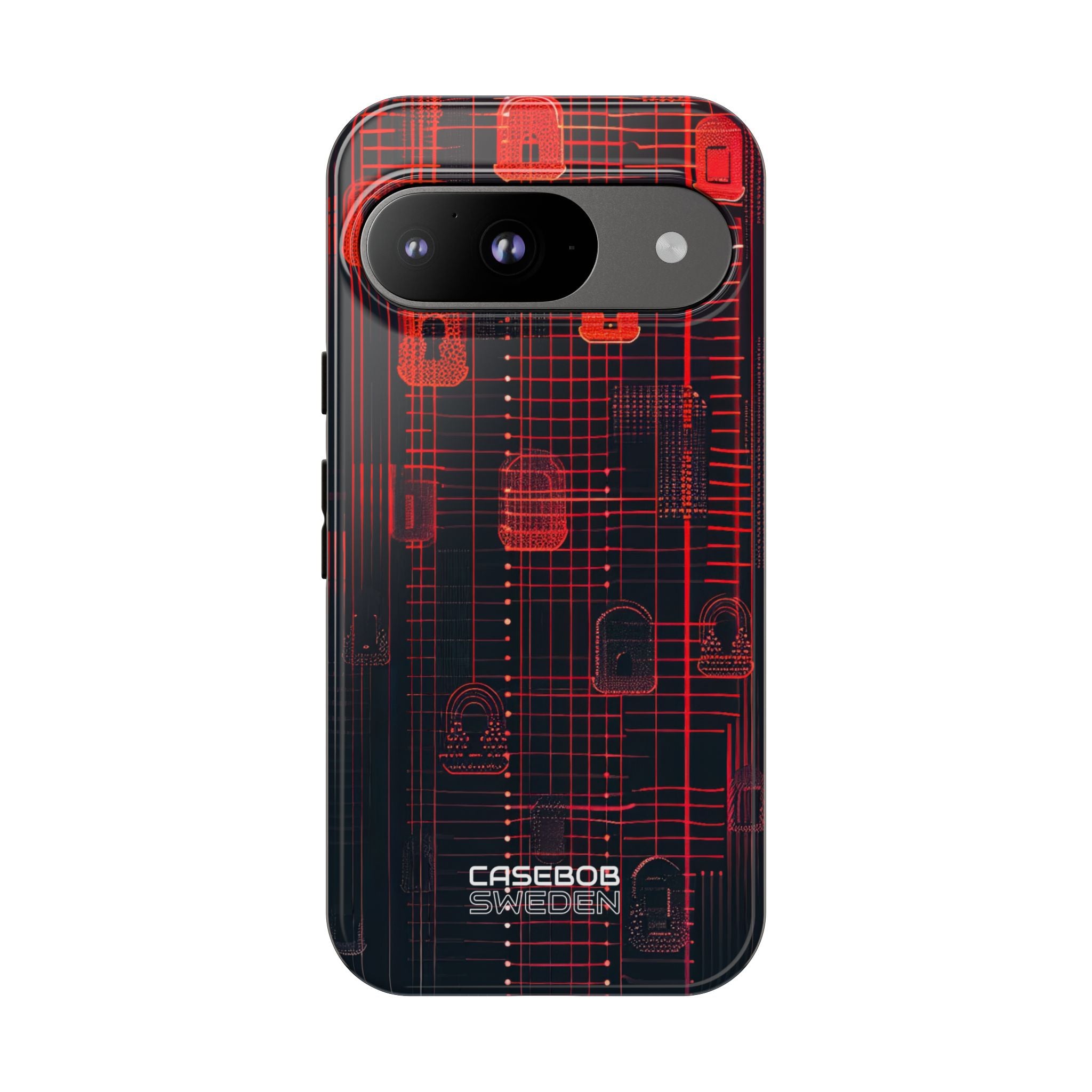 Cyber Locks Grid Google Pixel 9 - Tough
