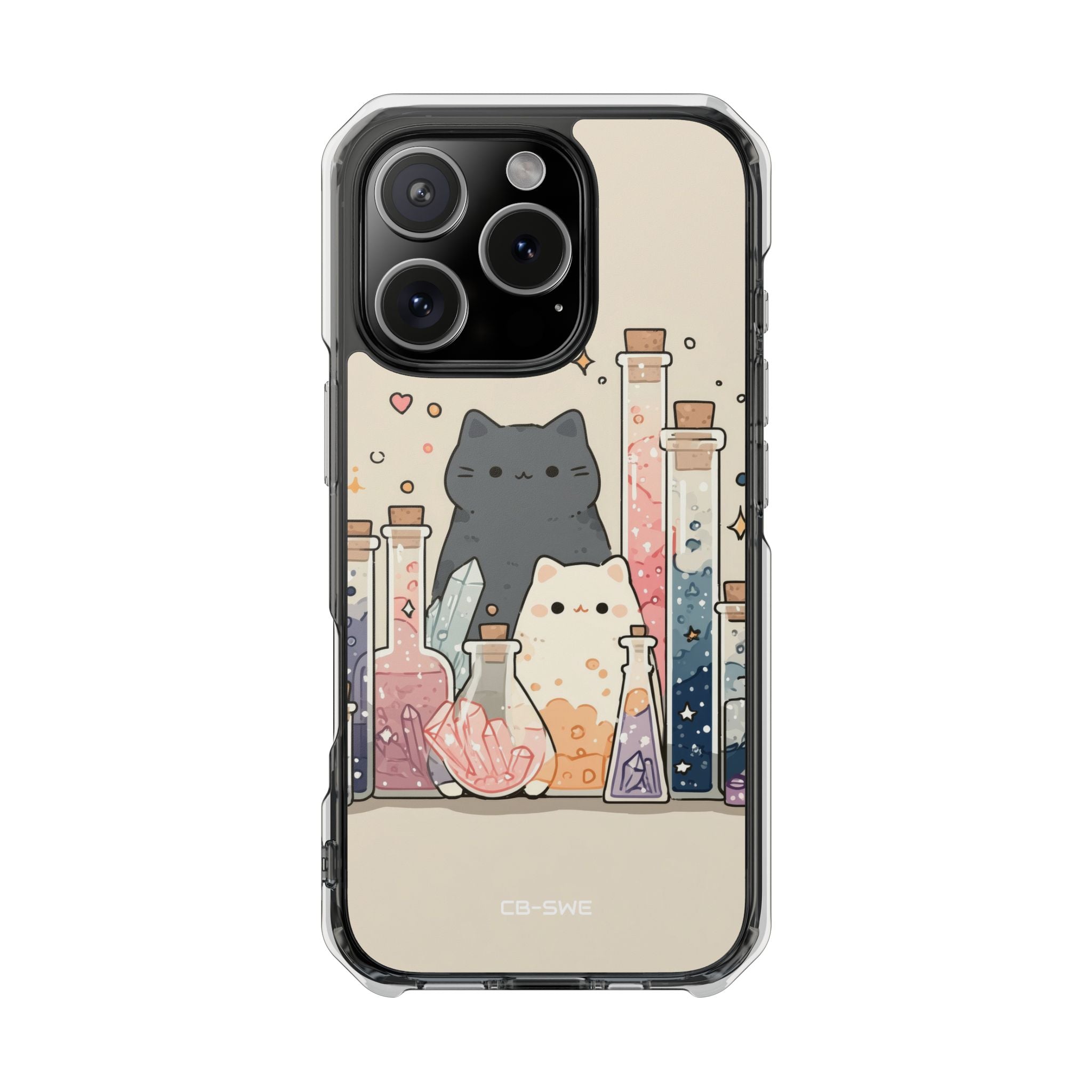 Cats Brew Potions iPhone Case - Impact