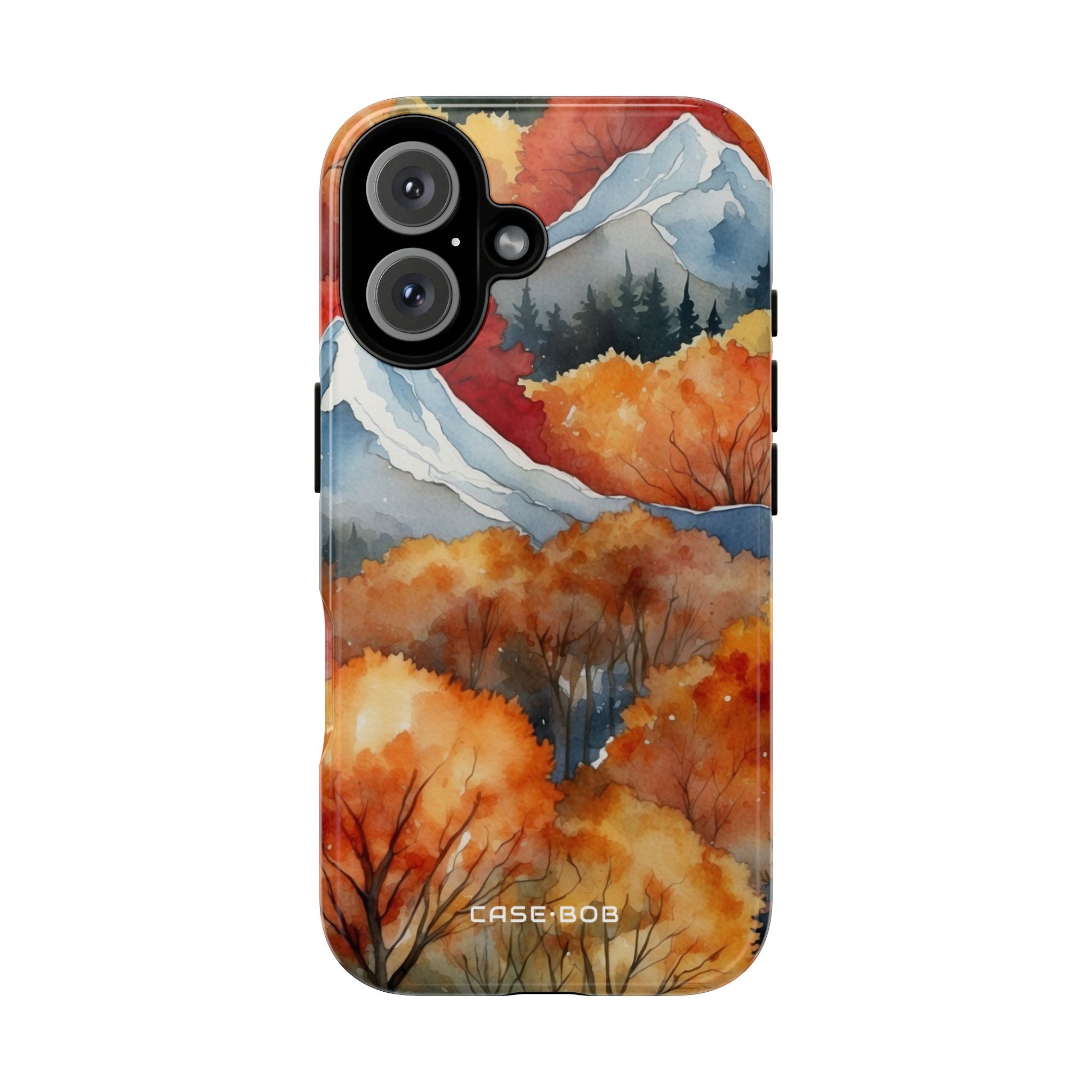 Snowcap Radiance iPhone 16 Case - Tough