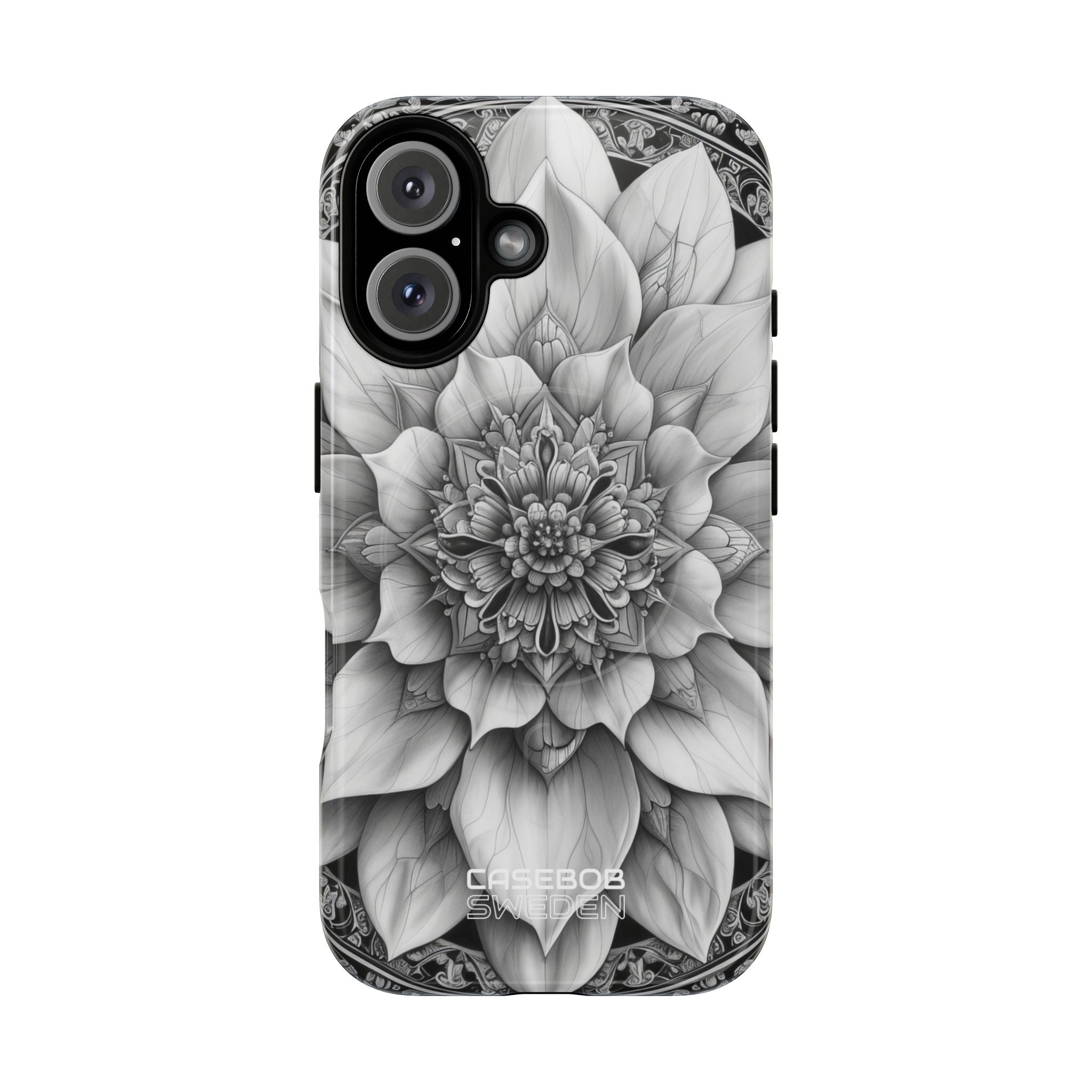 Cosmic Floral Mandala iPhone 16 - Tough+
