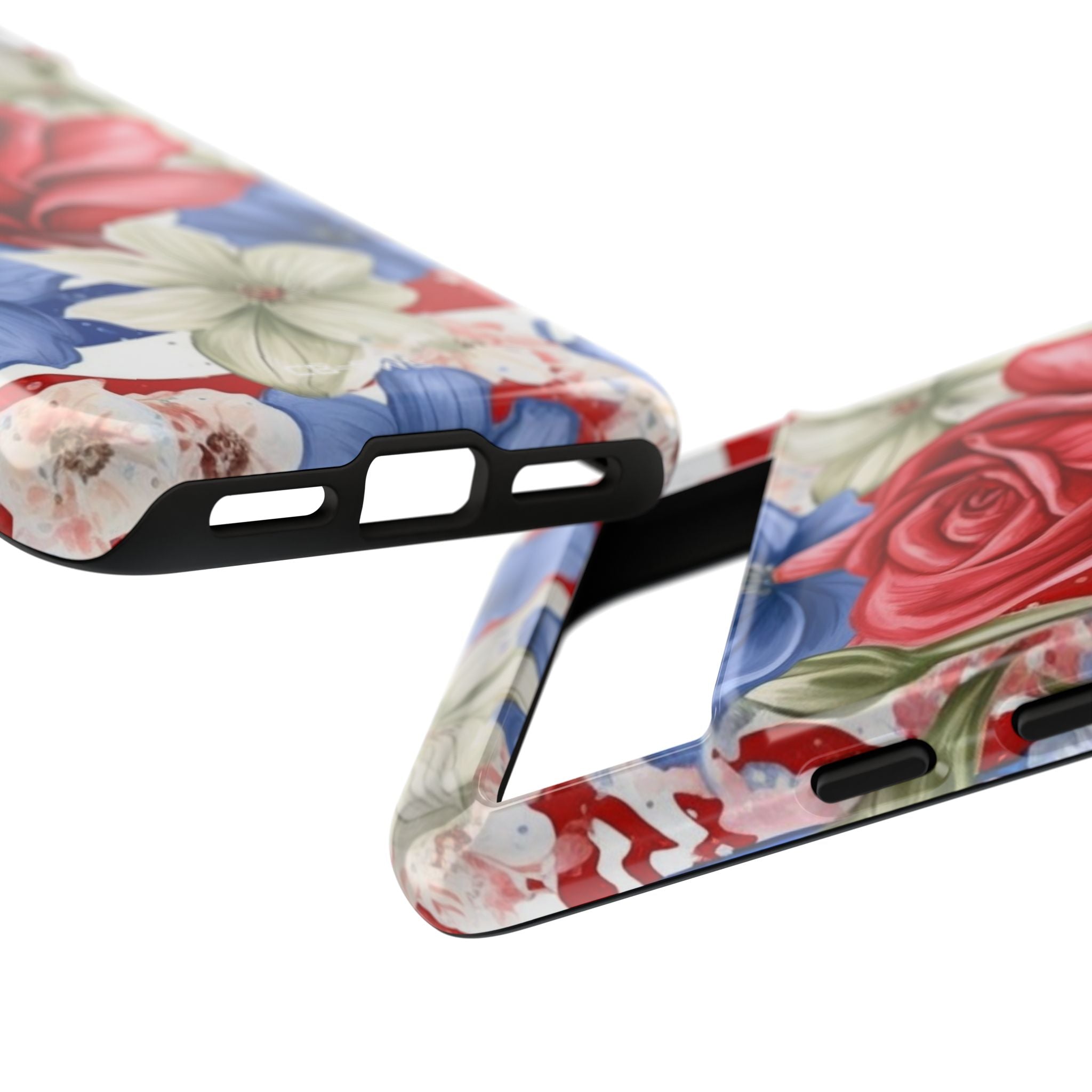 Roses Embrace Stripes - Google Pixel Case
