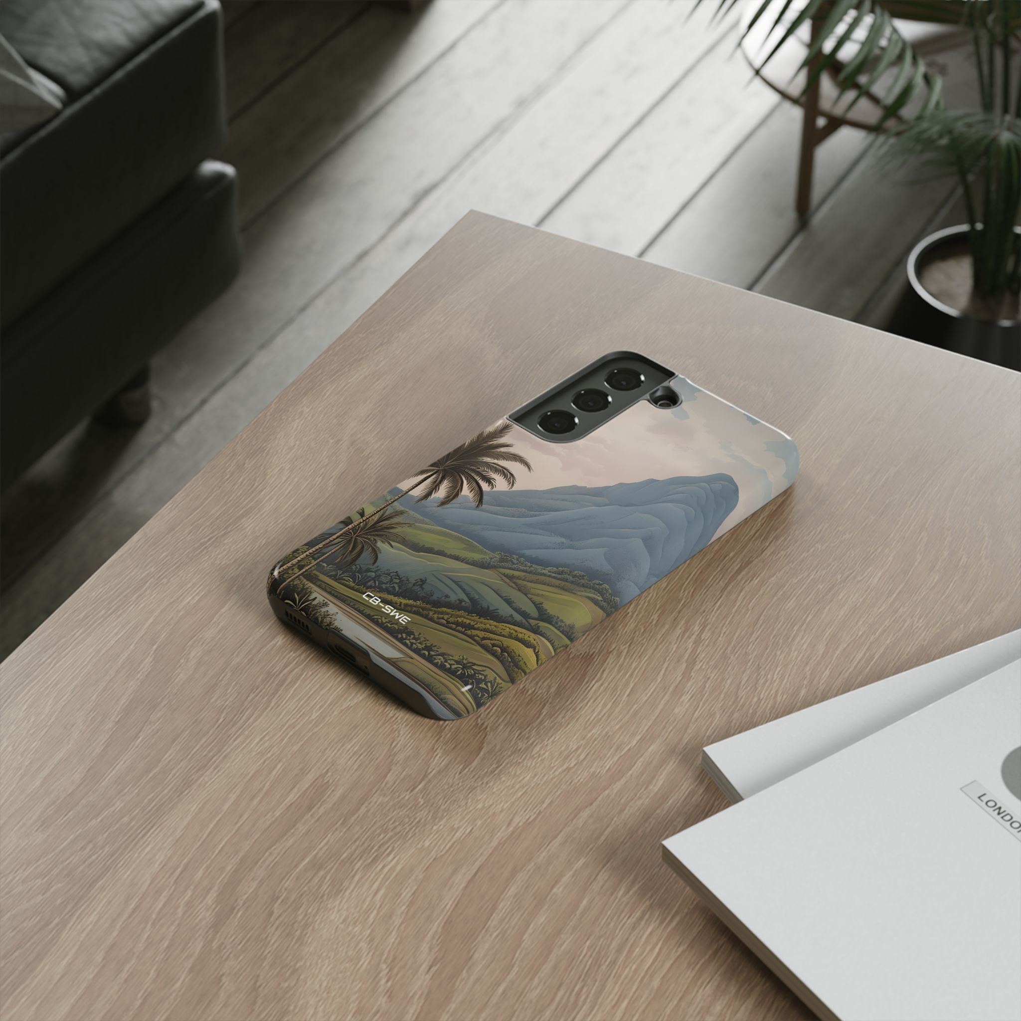 Serene Mountain Oasis - Samsung Case