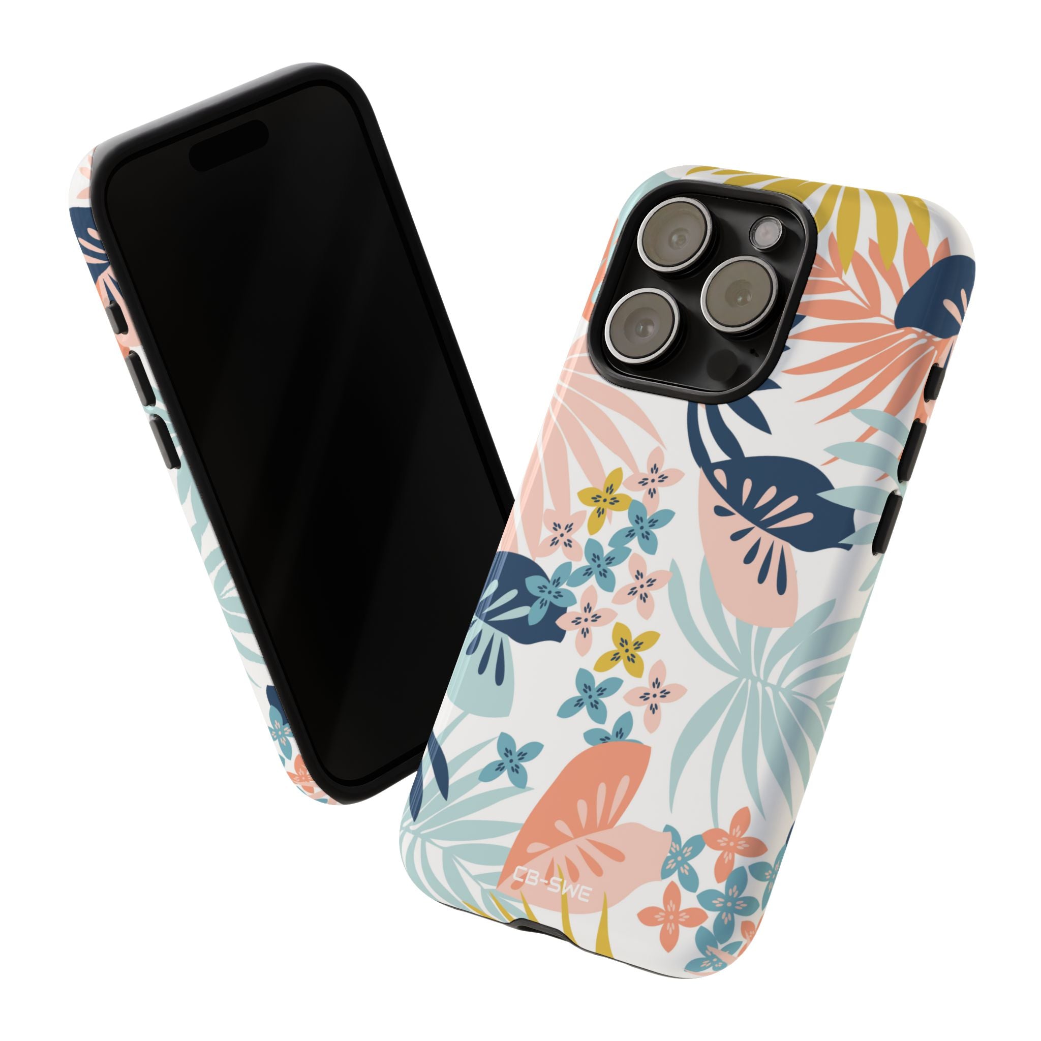 Tropical Foliage Blooms - iPhone Case