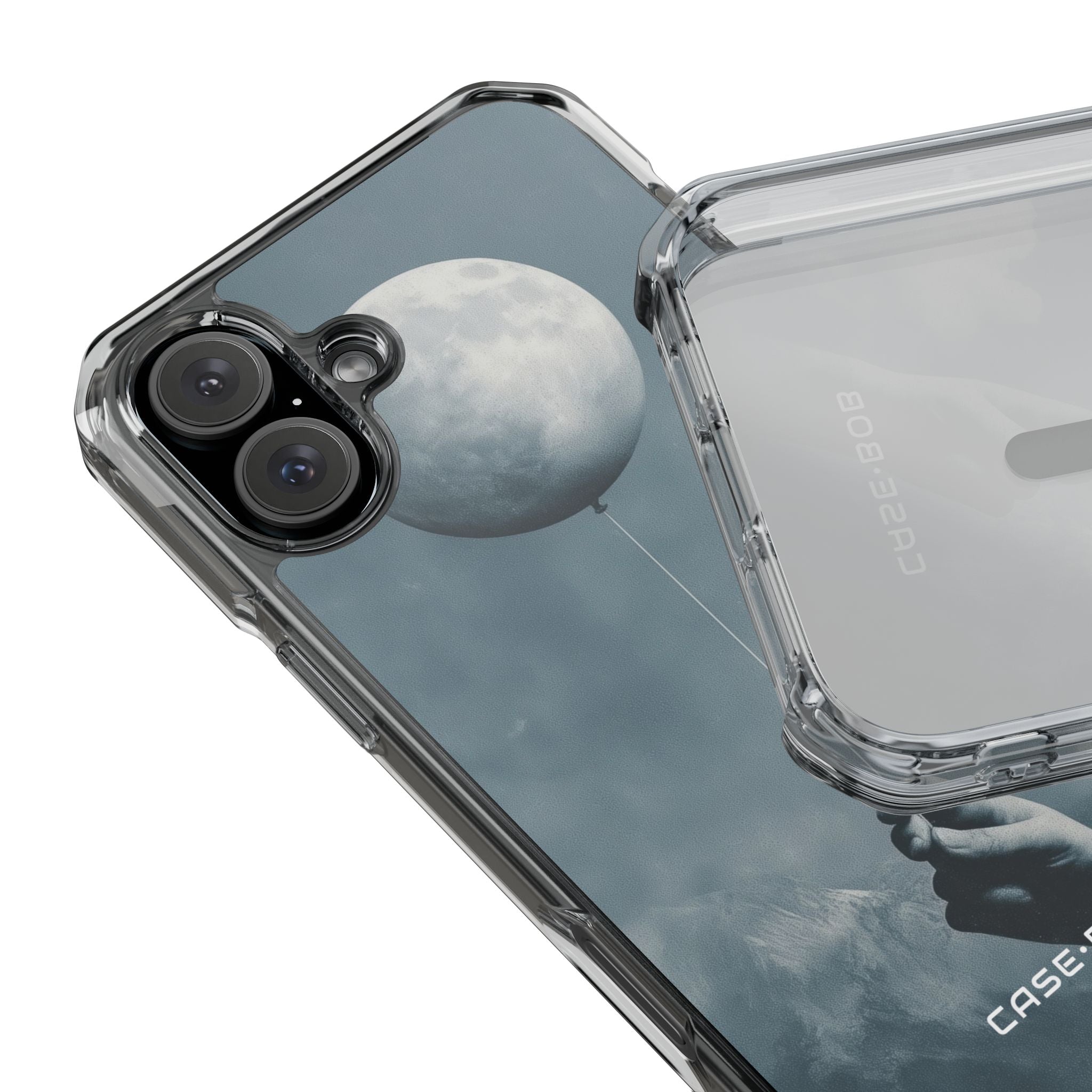 Moon Balloon iPhone 16 Plus Case - Impact