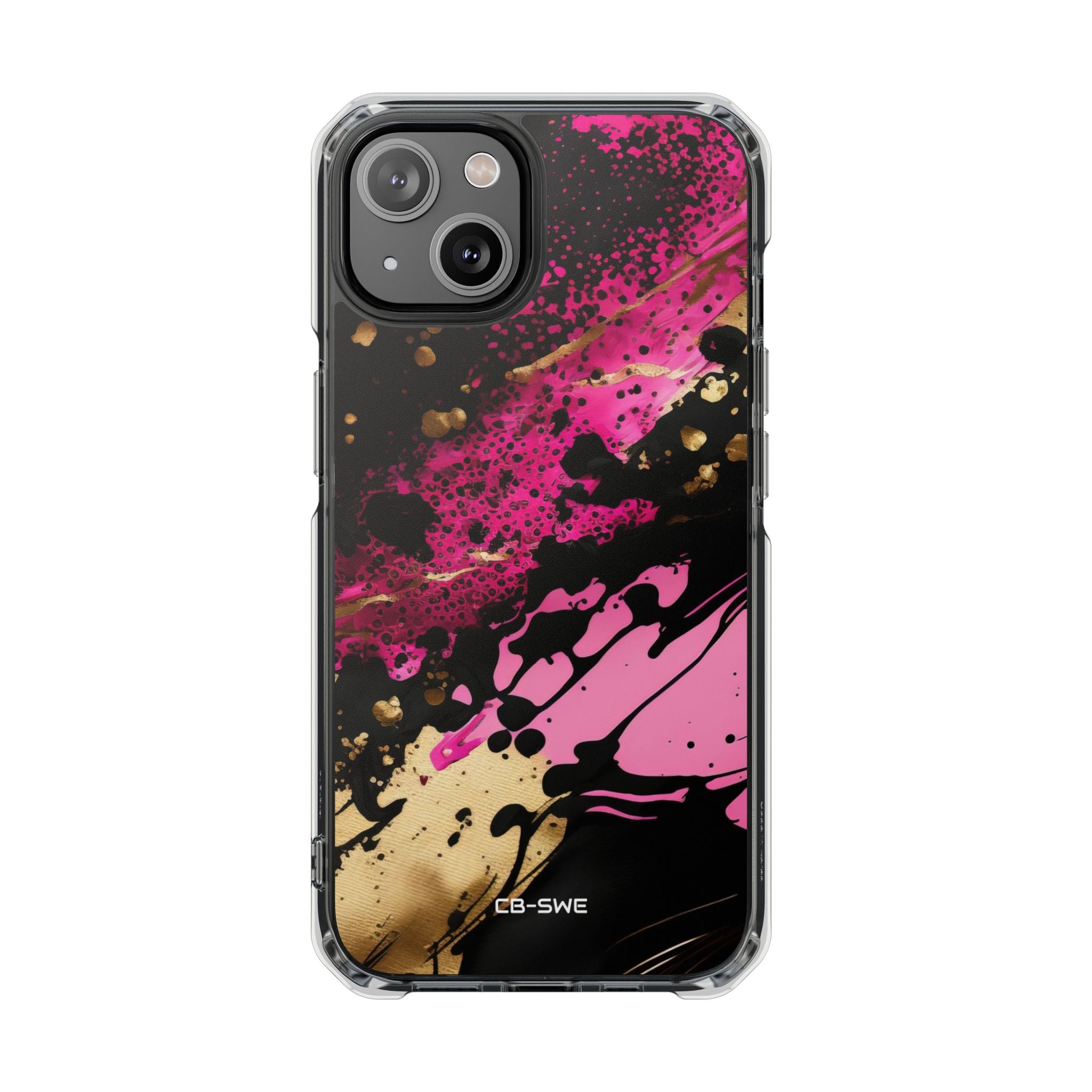 Dynamic Splatter Elegance iPhone Case - Impact
