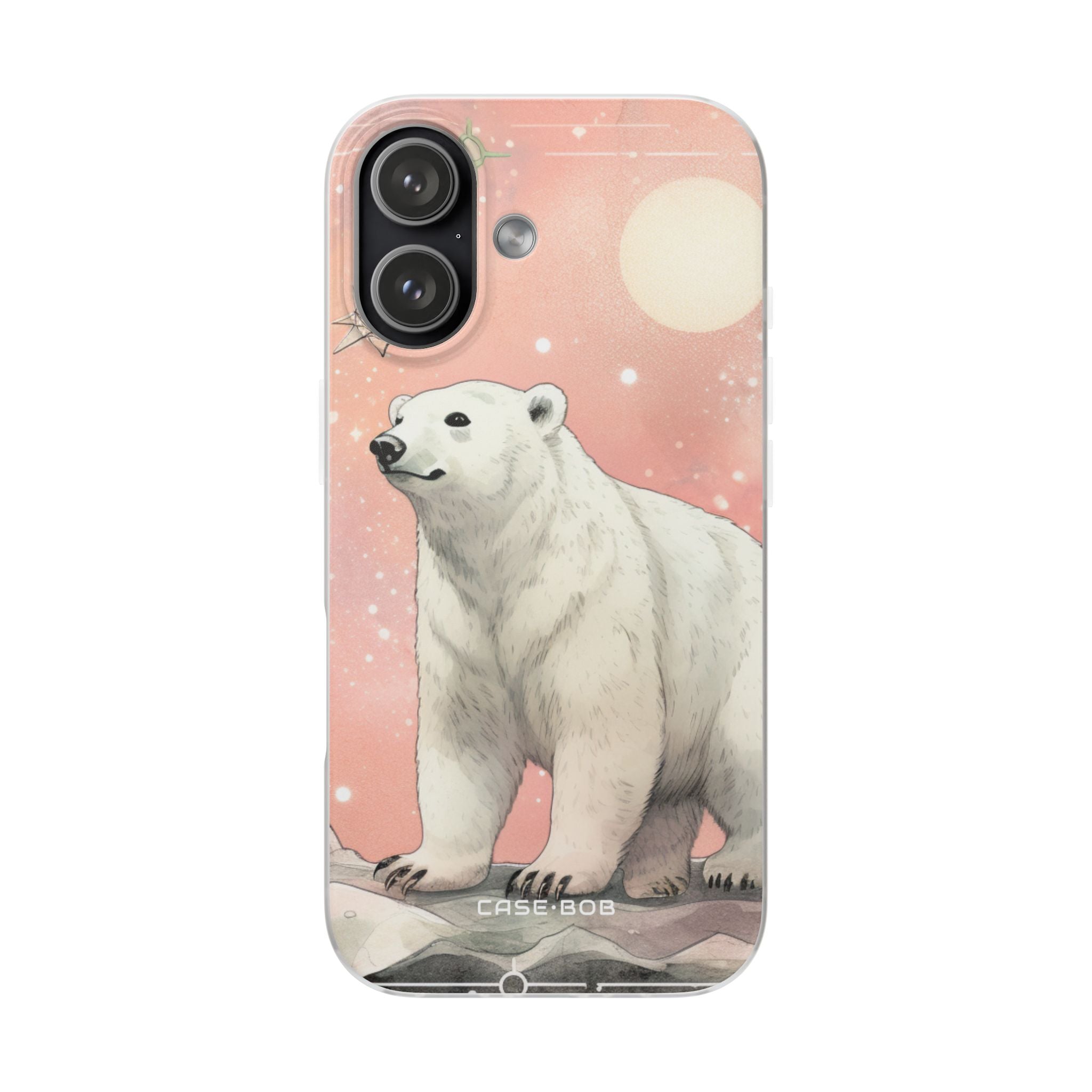 Polar Bear Dream iPhone 17 Case - Soft