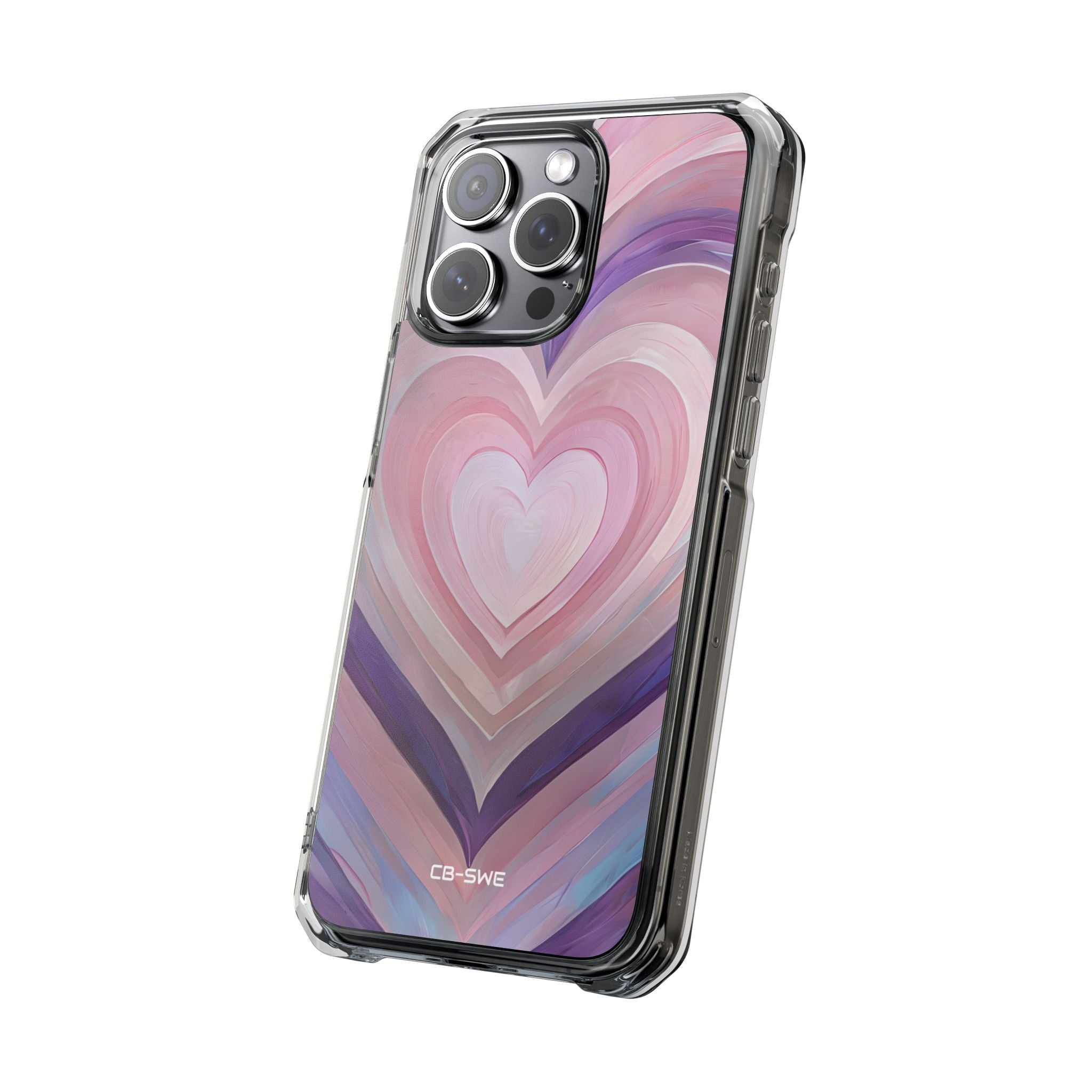 Impressionistic Heart Layers iPhone Case - Impact