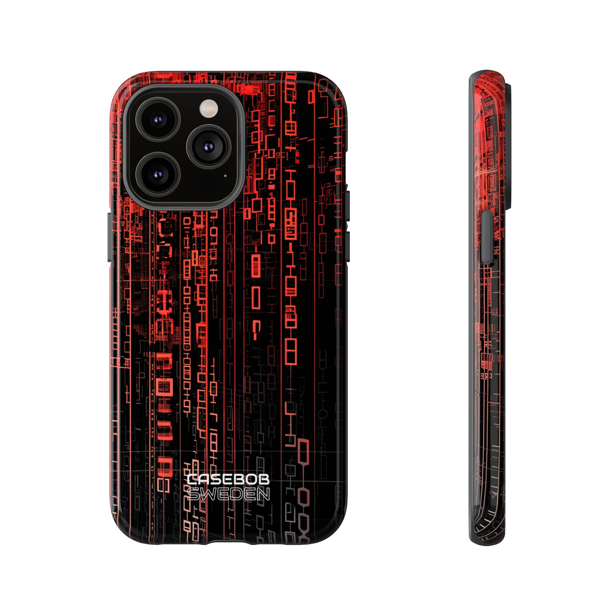 Neon Circuit Dreams iPhone 14 - Tough