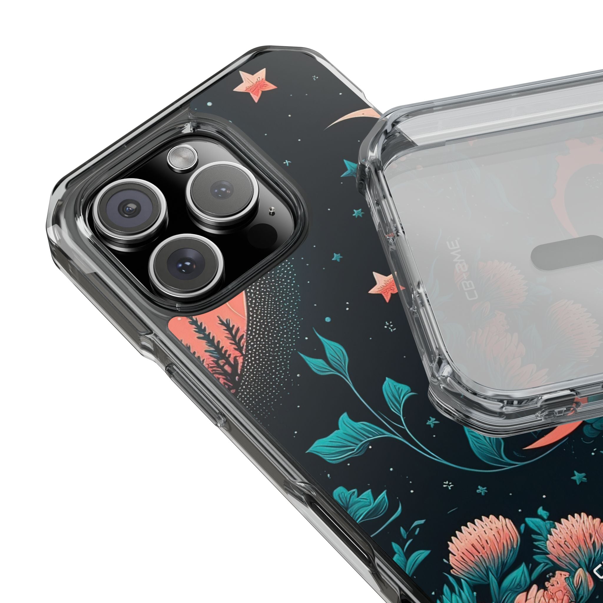 Cosmic Floral Dreams iPhone Case - Impact