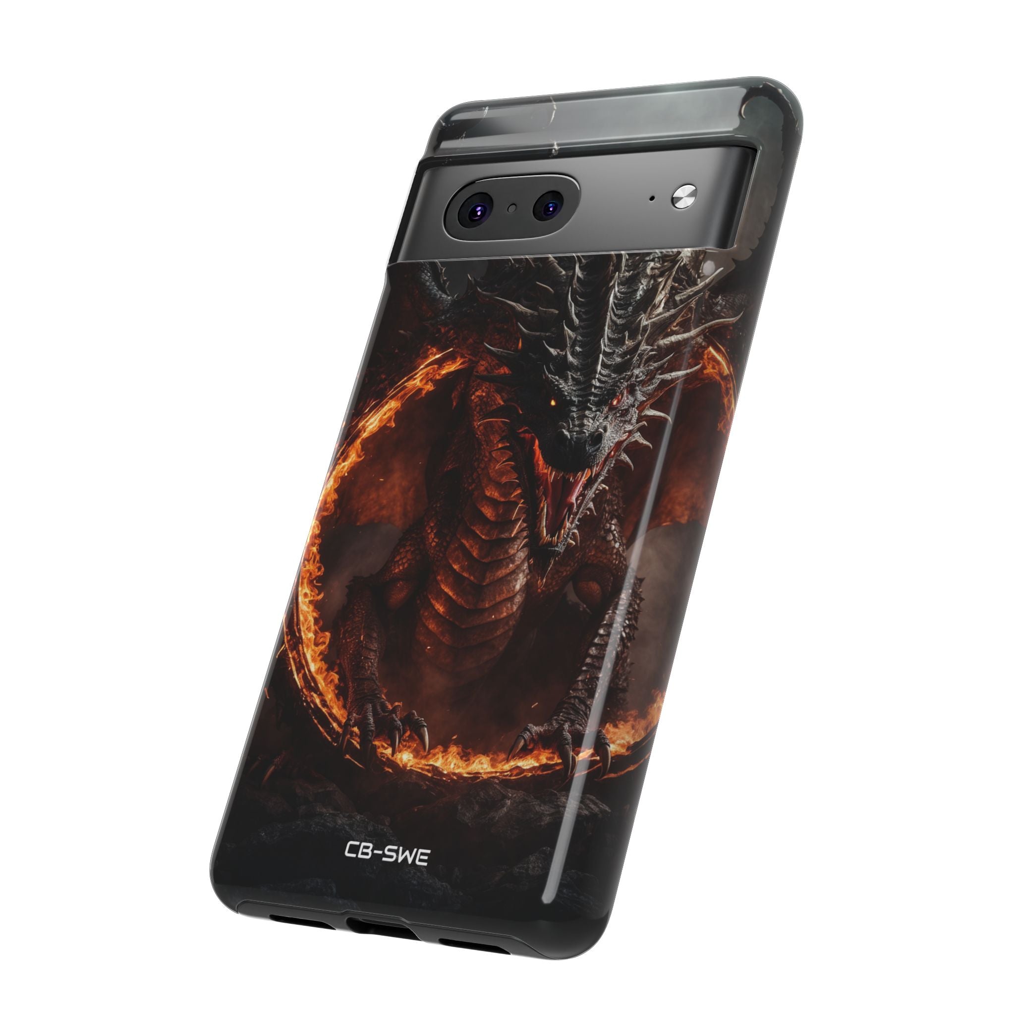 Fiery Dragon Roars - Google Pixel Case