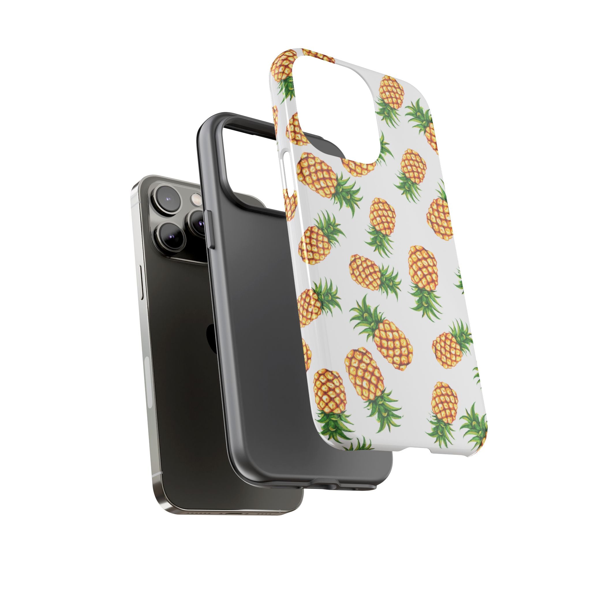 Pineapples Dance Joyfully - iPhone Case