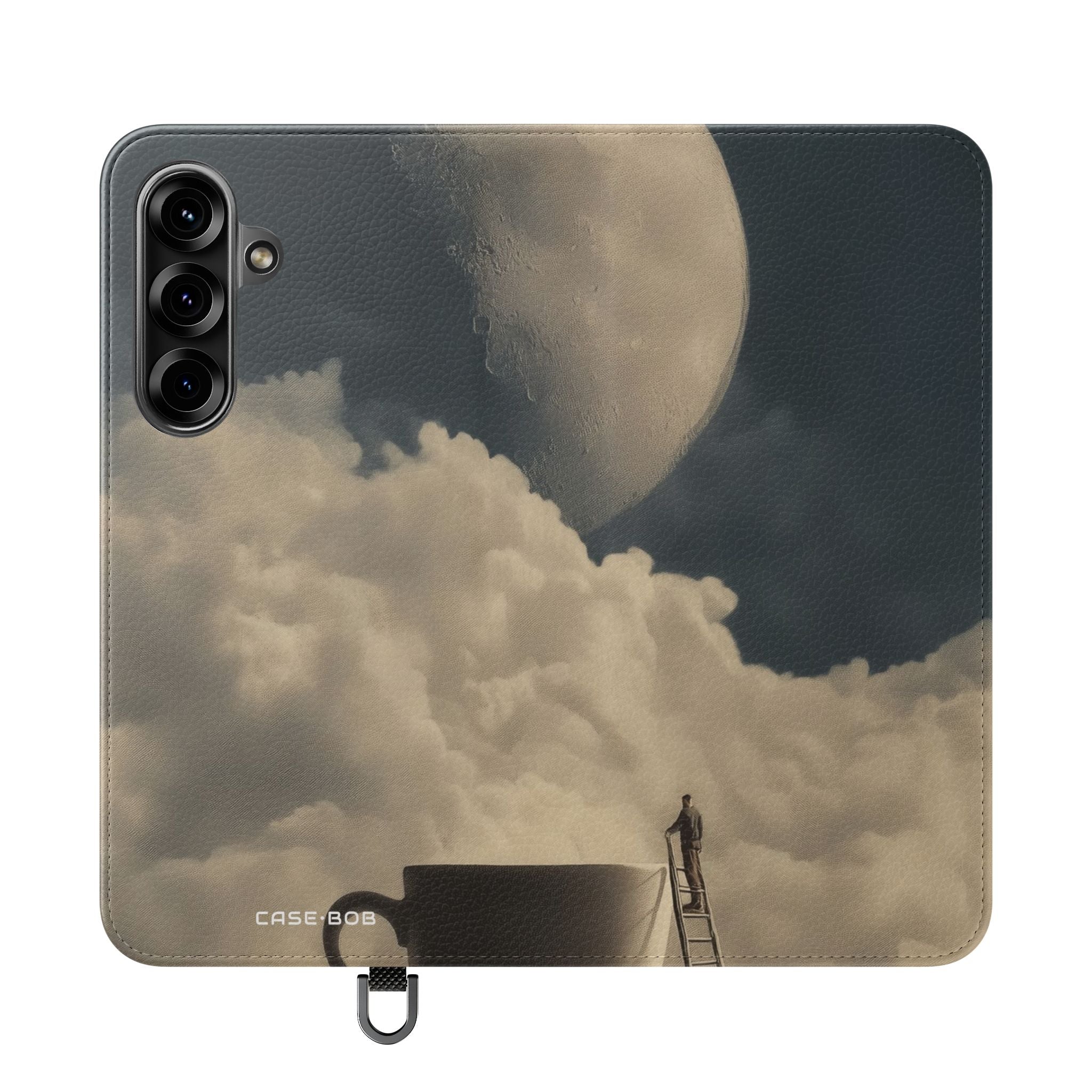Moonlit Cup - Samsung S25+ Case - Wallet