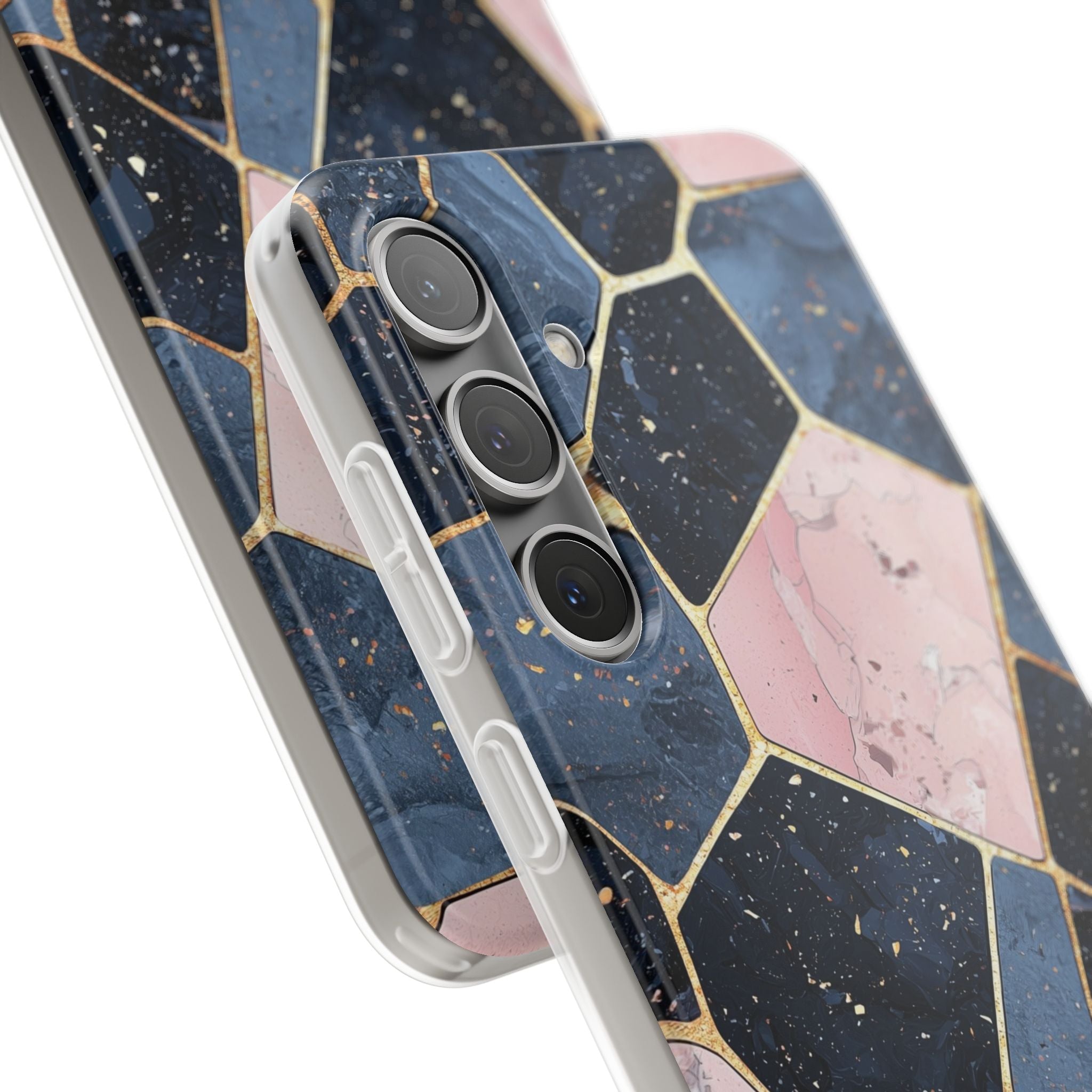 Golden Mosaic Samsung S24 Plus Case - Soft