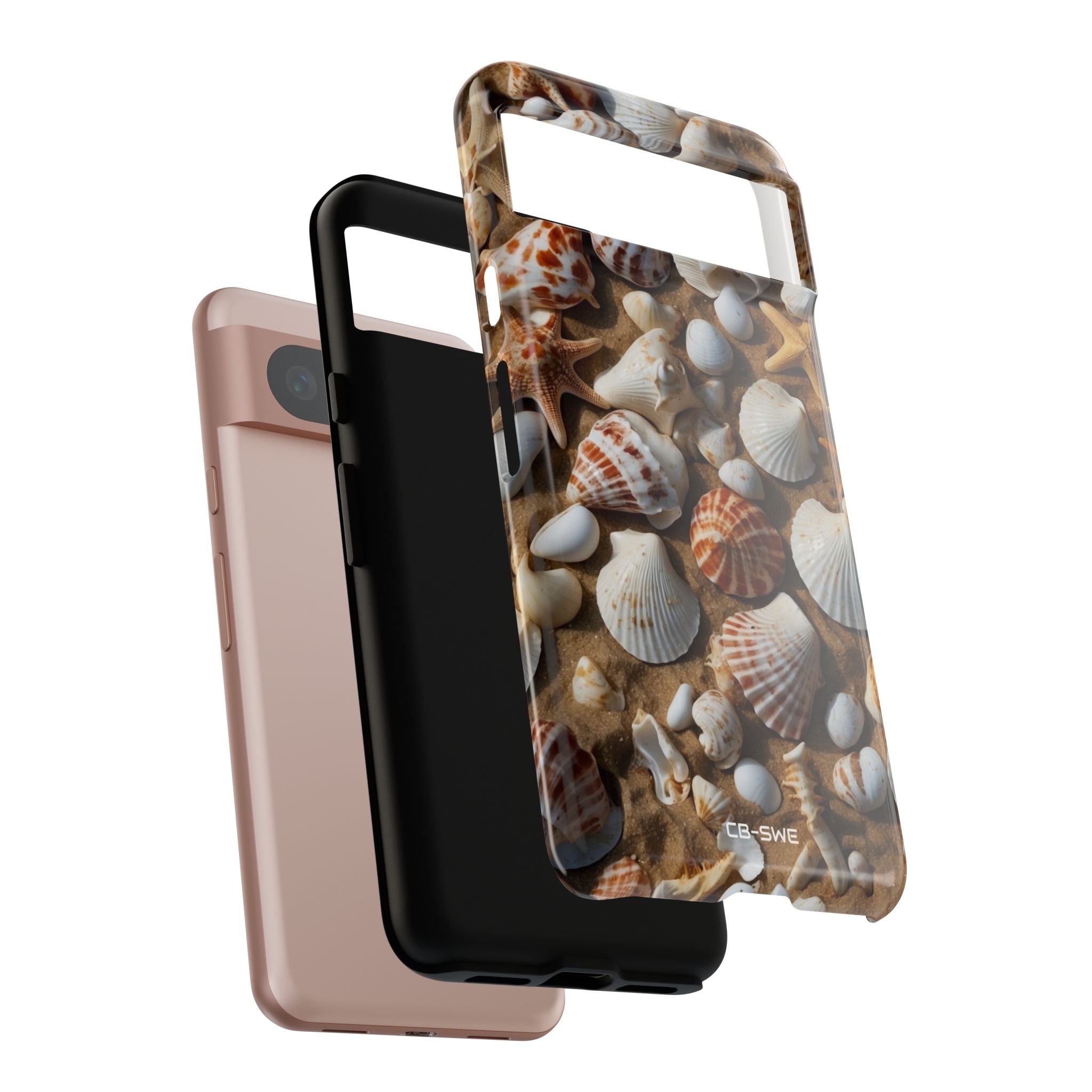 Seashells Embrace Shore - Google Pixel Case