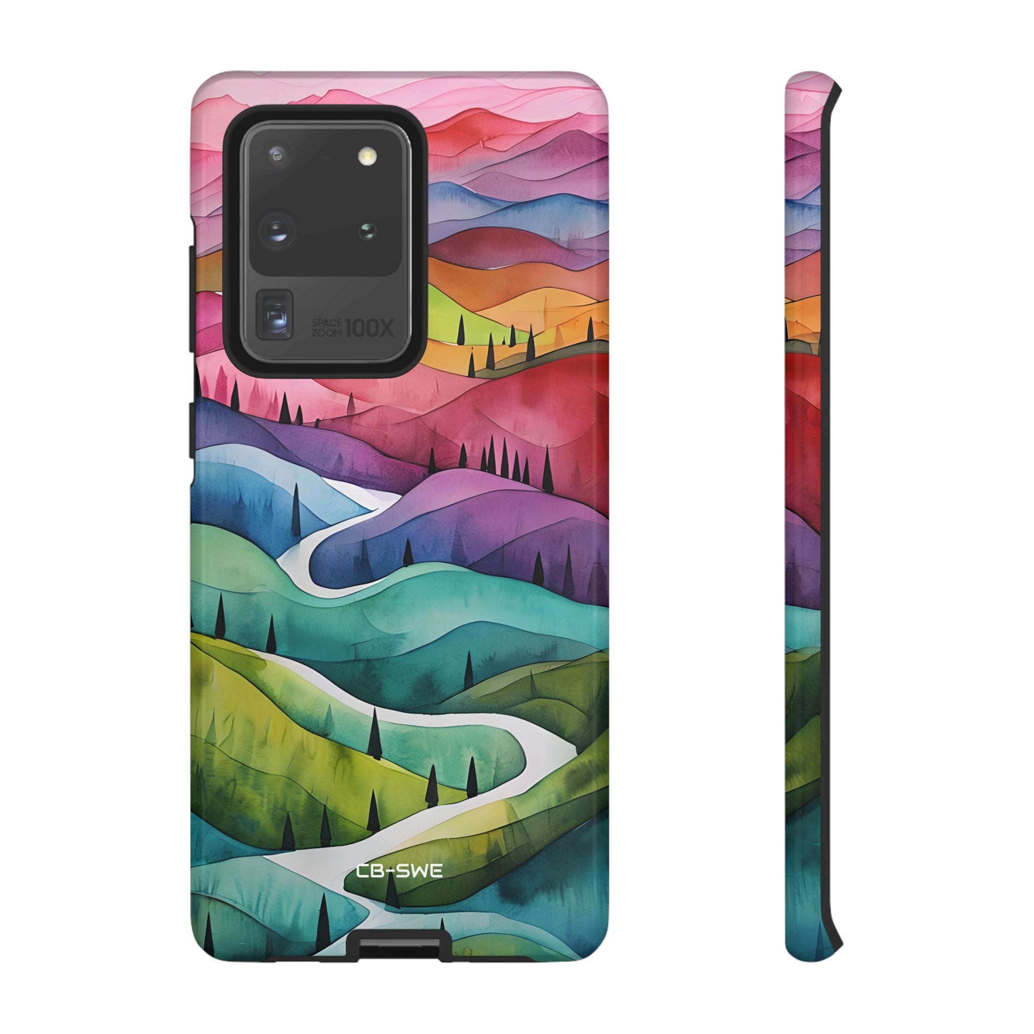Whimsical Colorful Valleys - Samsung Case