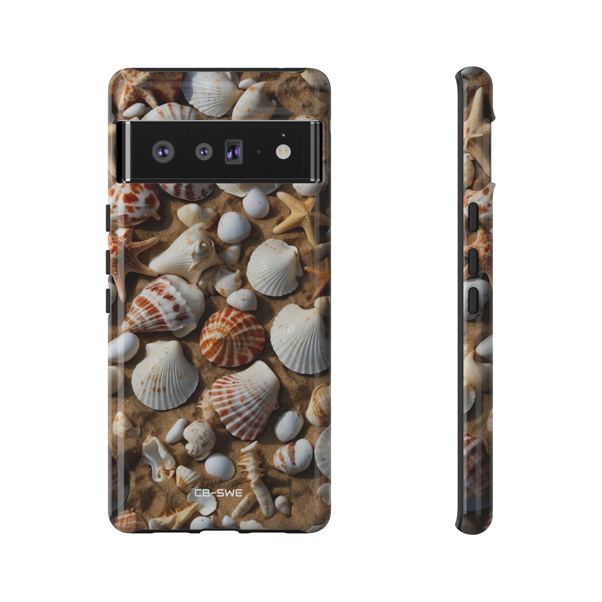 Seashells Embrace Shore - Google Pixel Case