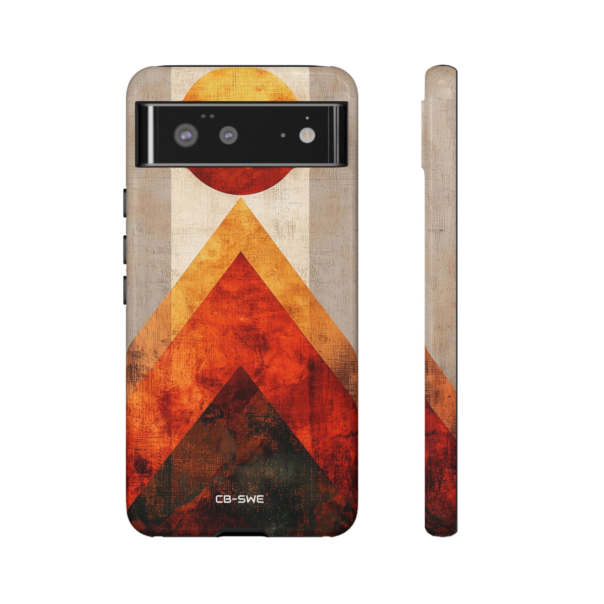 Sun Embraces Mountains - Google Pixel Case