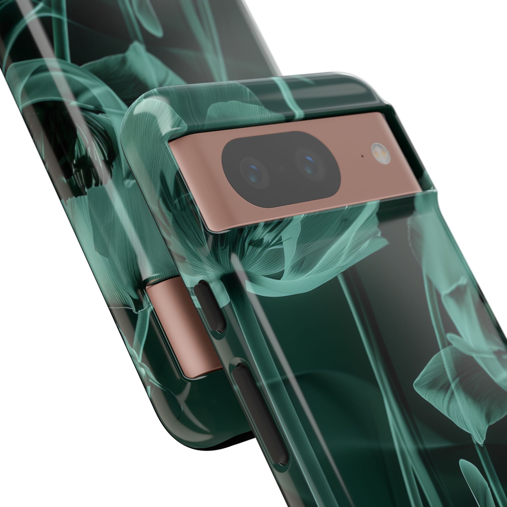 Teal Bloom Radiance Google Pixel 8 - Tough