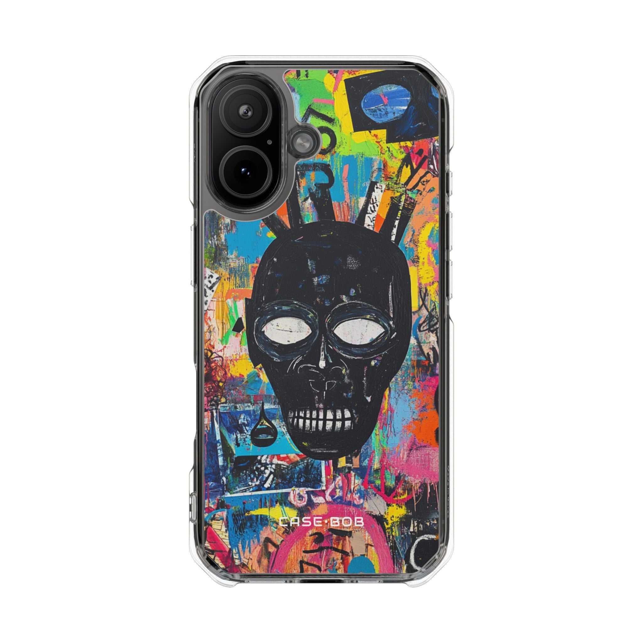 Nerokas kallokallo neon iPhone 17 - Impact suojakotelo