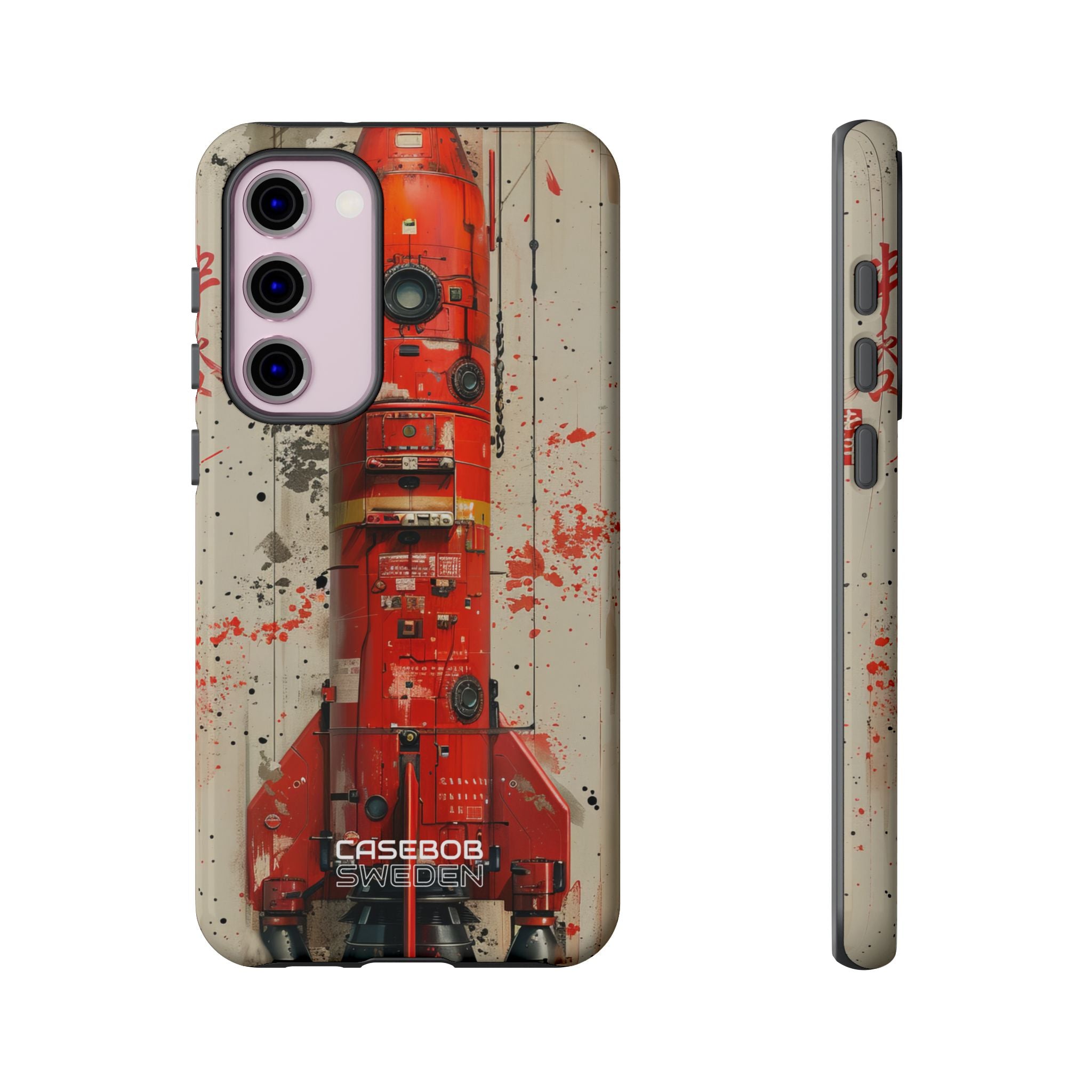 Crimson Rocket Burst Samsung S23 - Resistente