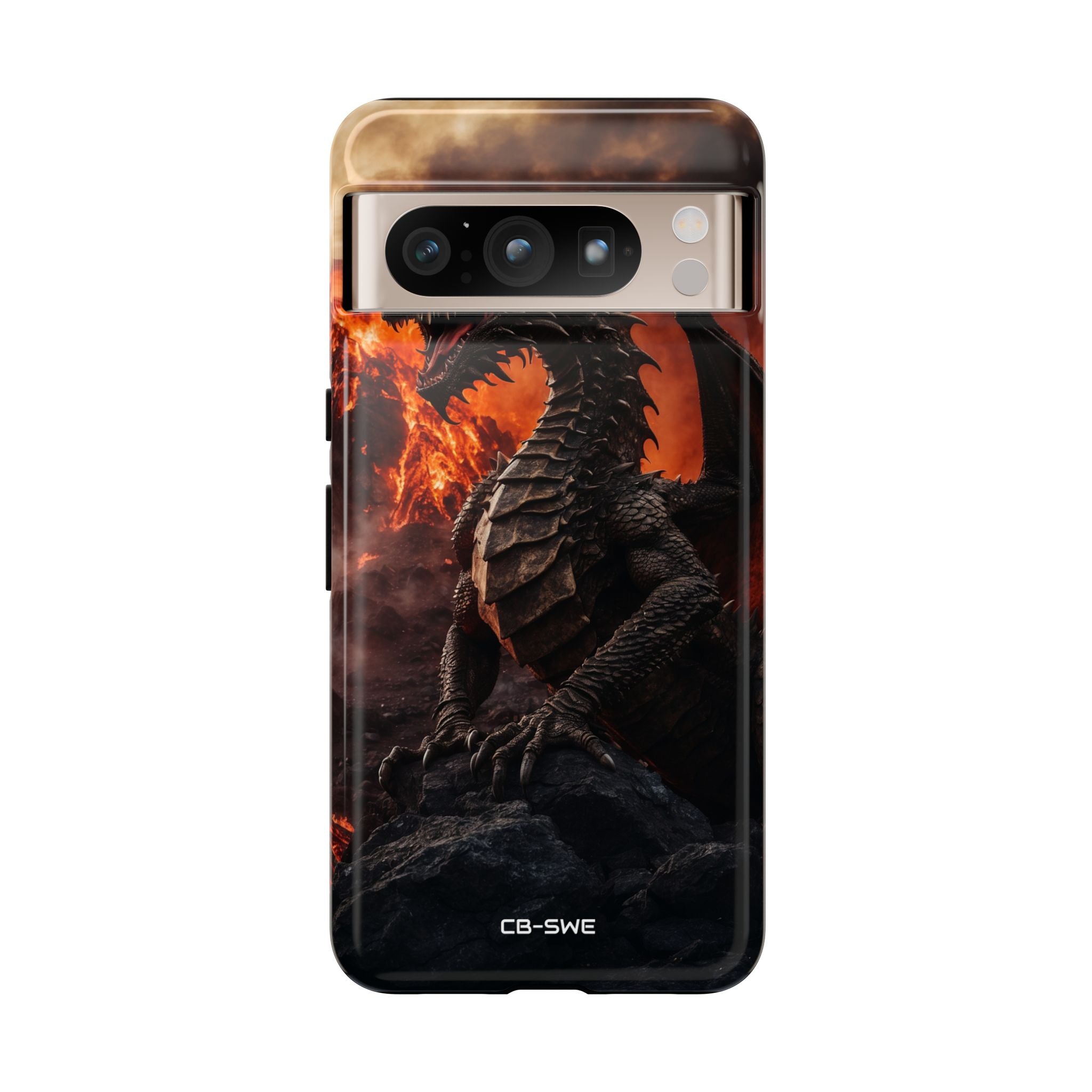 Fiery Dragon Soars - Google Pixel Case