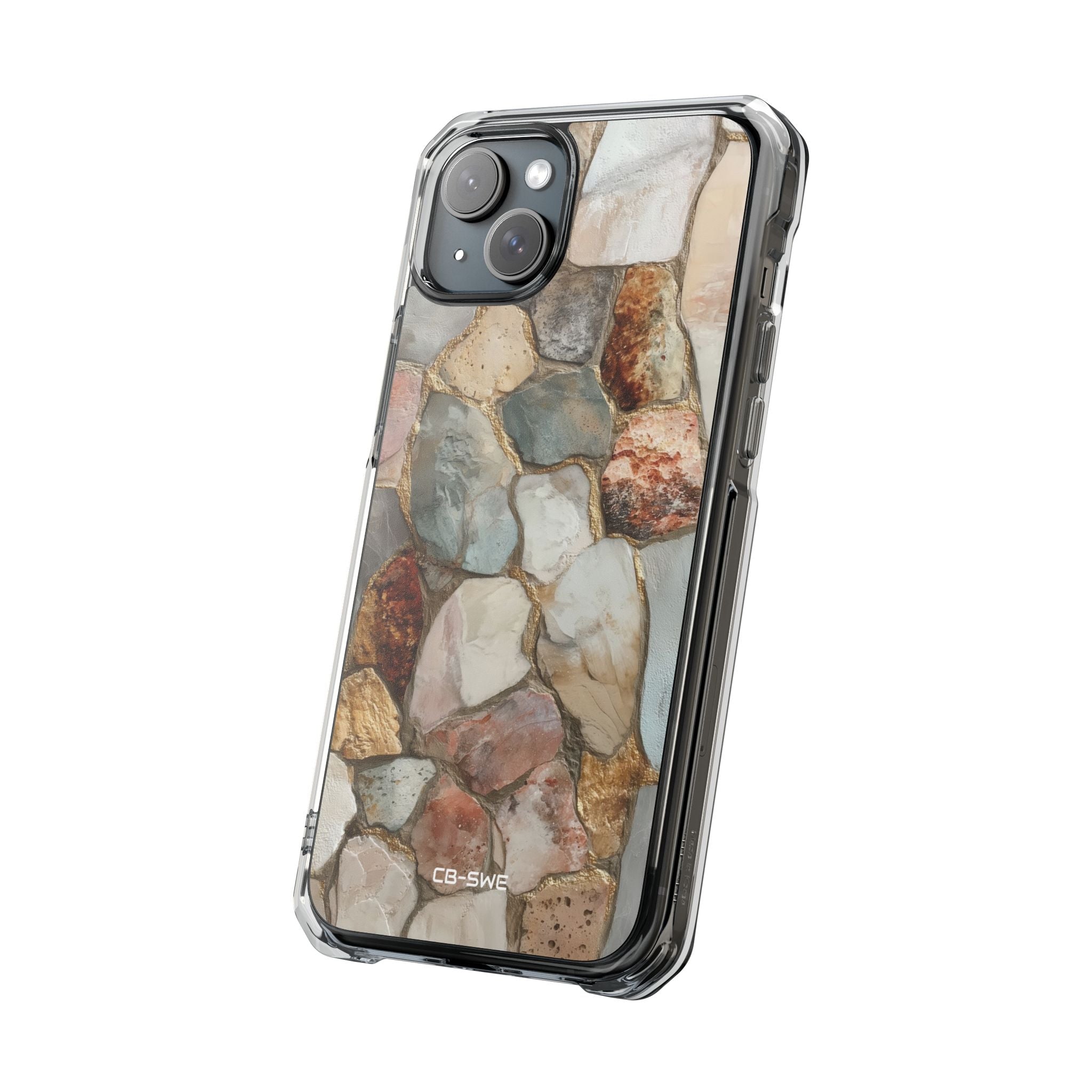 Stone Mosaic Dance iPhone Case - Impact
