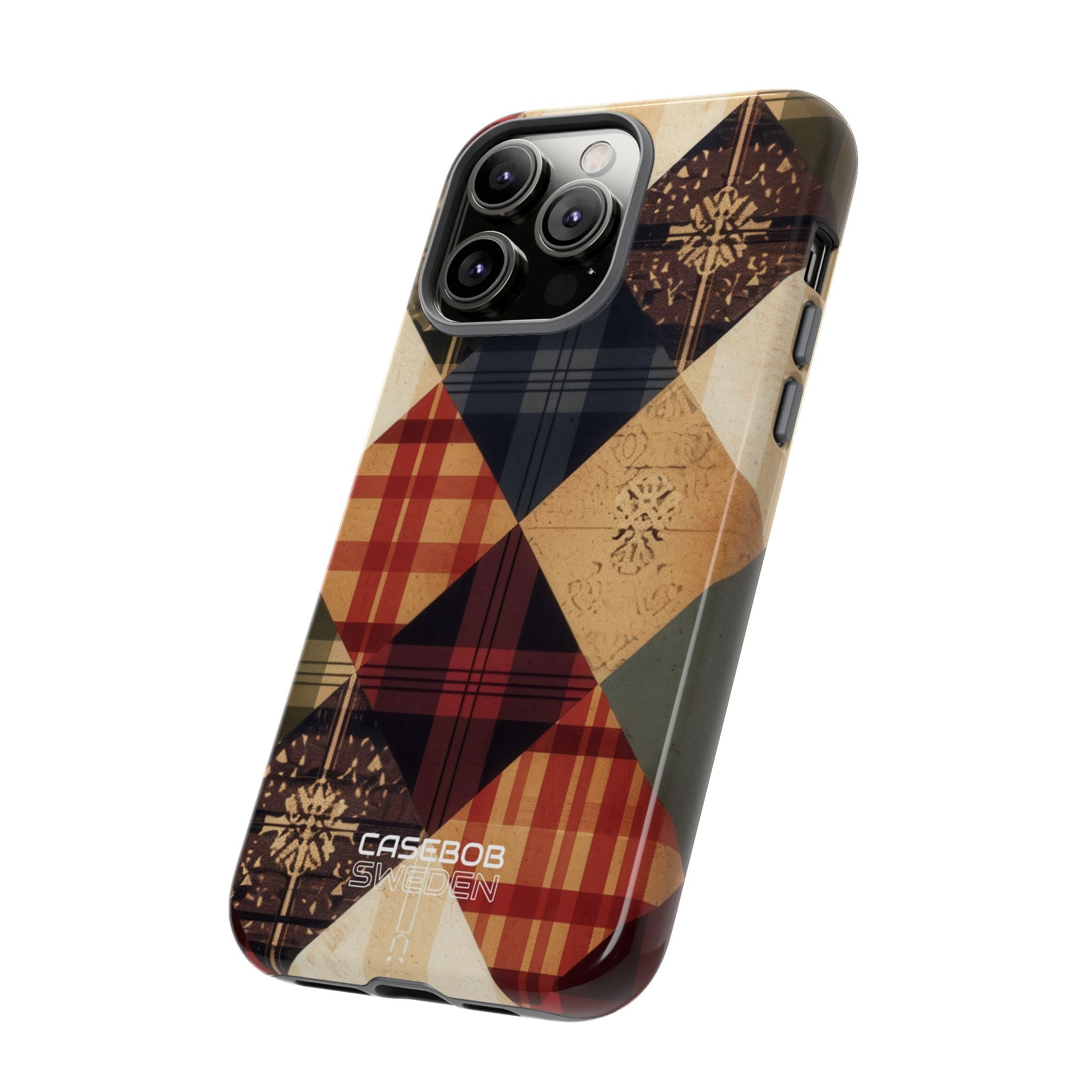 Rustik Quilt Charm iPhone 14 - Tough