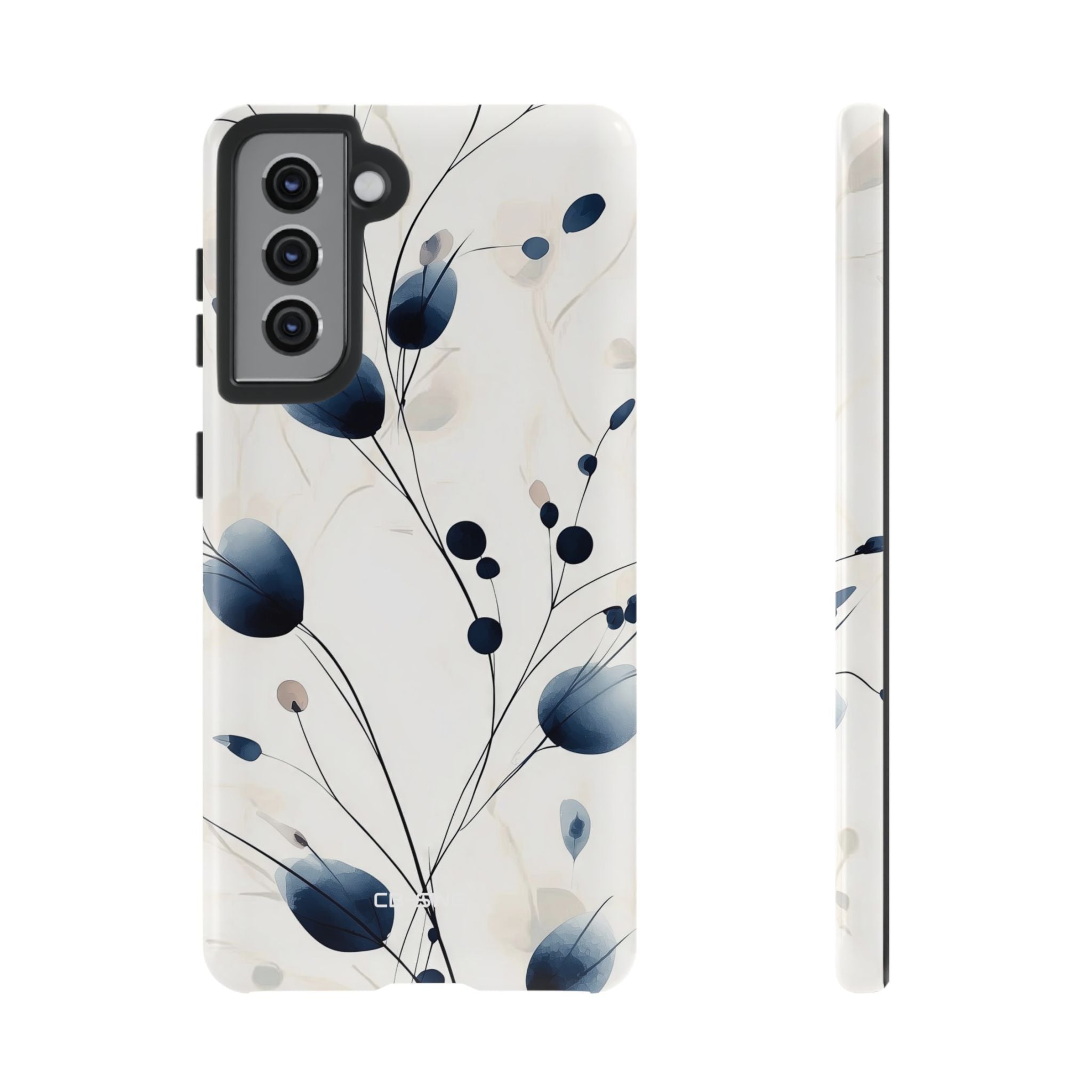 Floral Harmony Blue - Samsung Case
