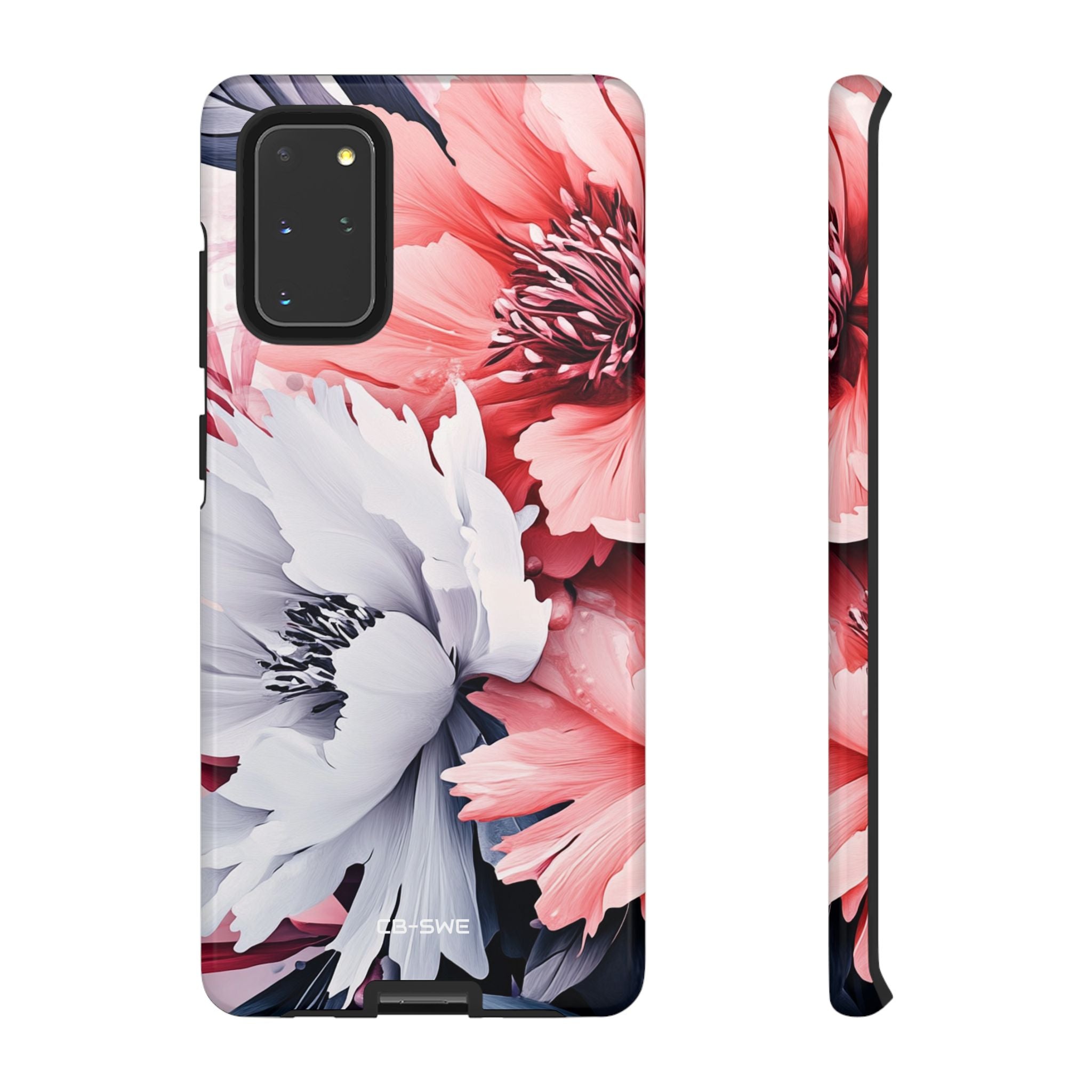 Digital Floral Elegance - Samsung Case