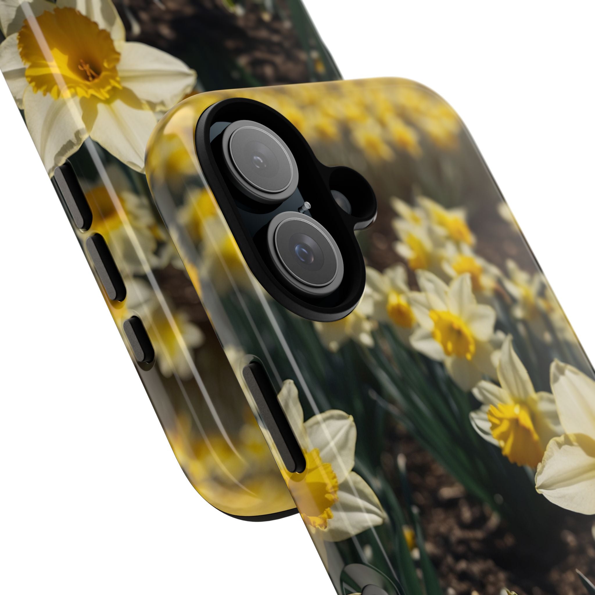 Golden Daffodils Bloom - iPhone Case