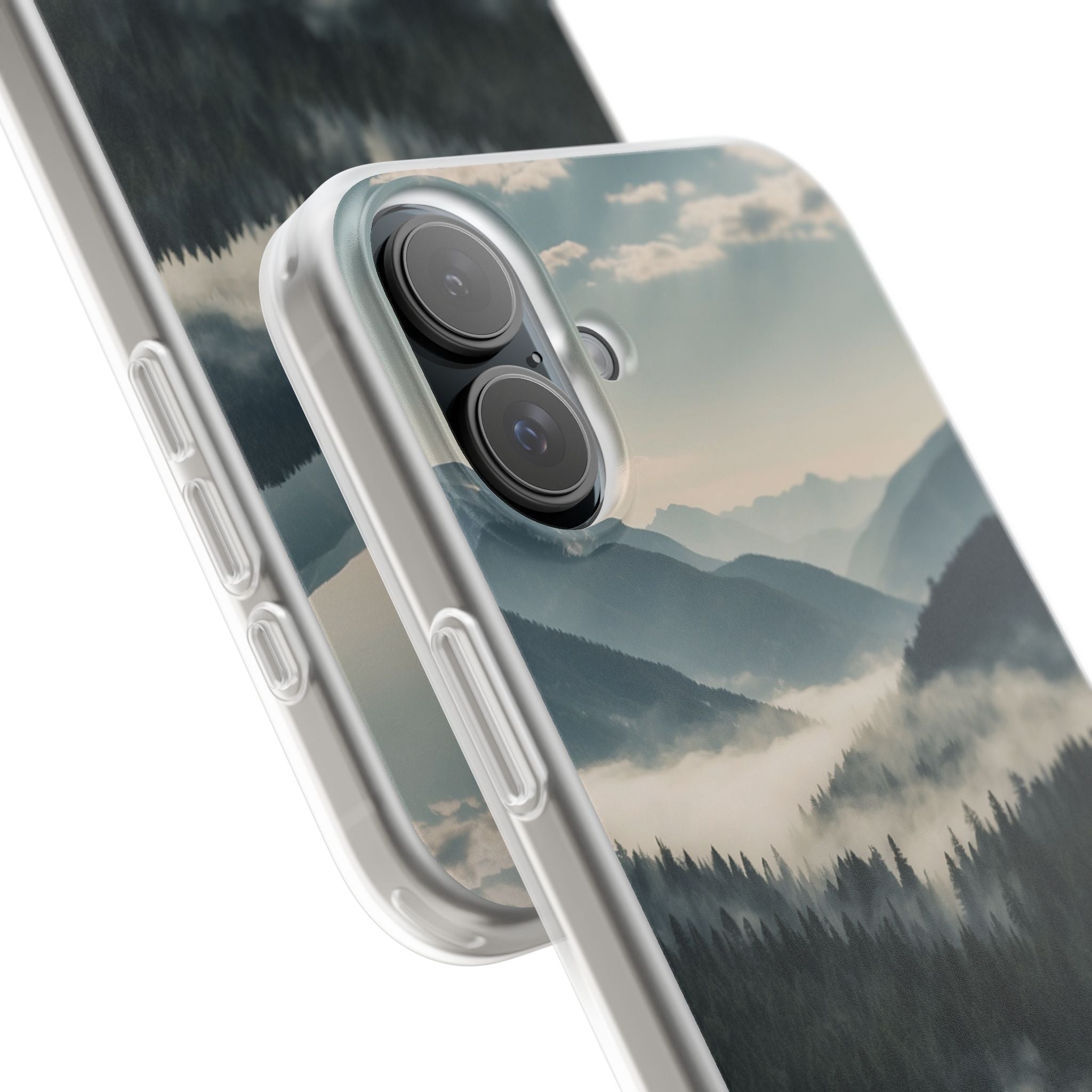 Evergreen Mist iPhone 16 Plus Case - Soft